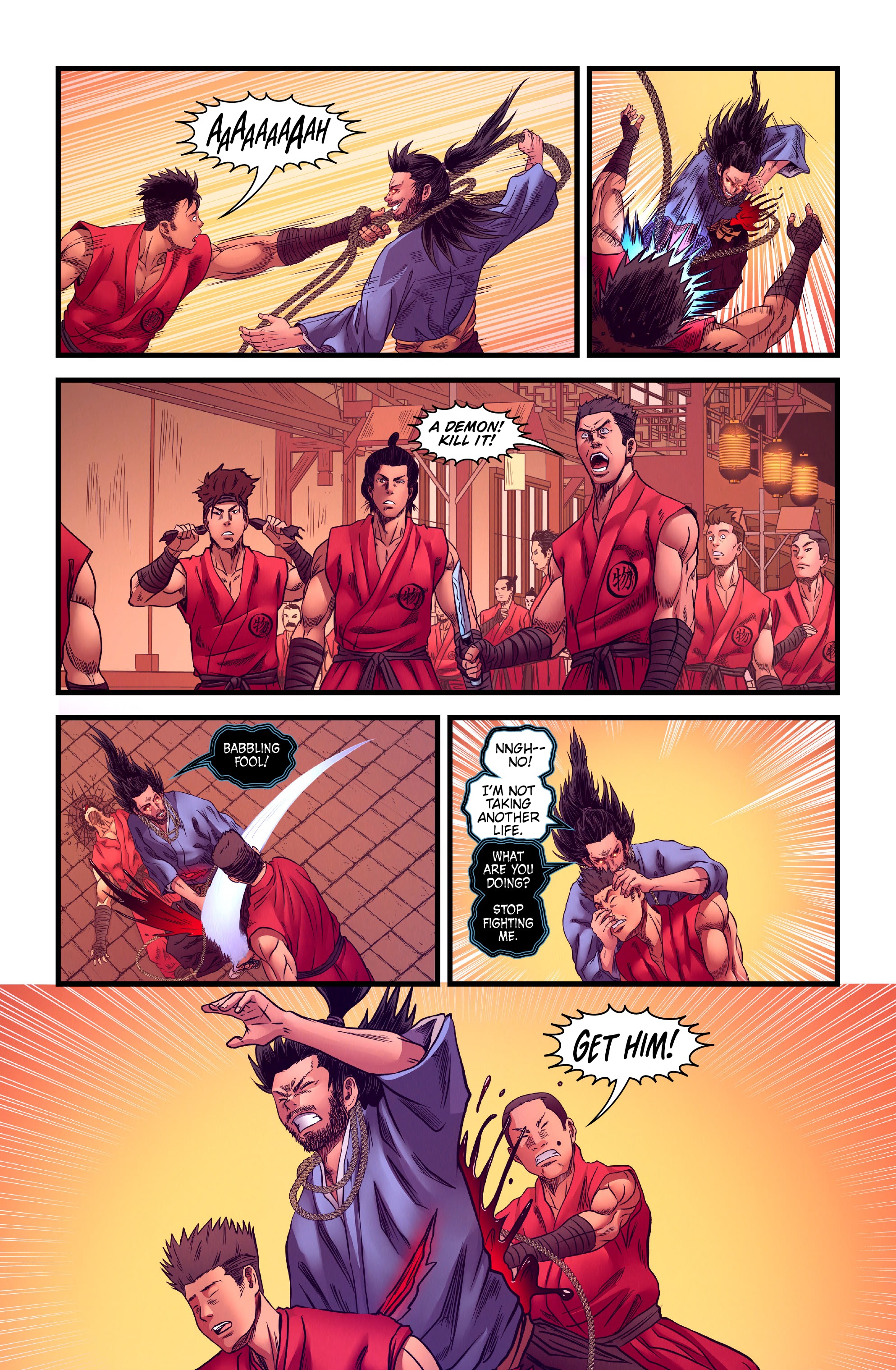 Read online Honor and Curse comic -  Issue #10 - 20