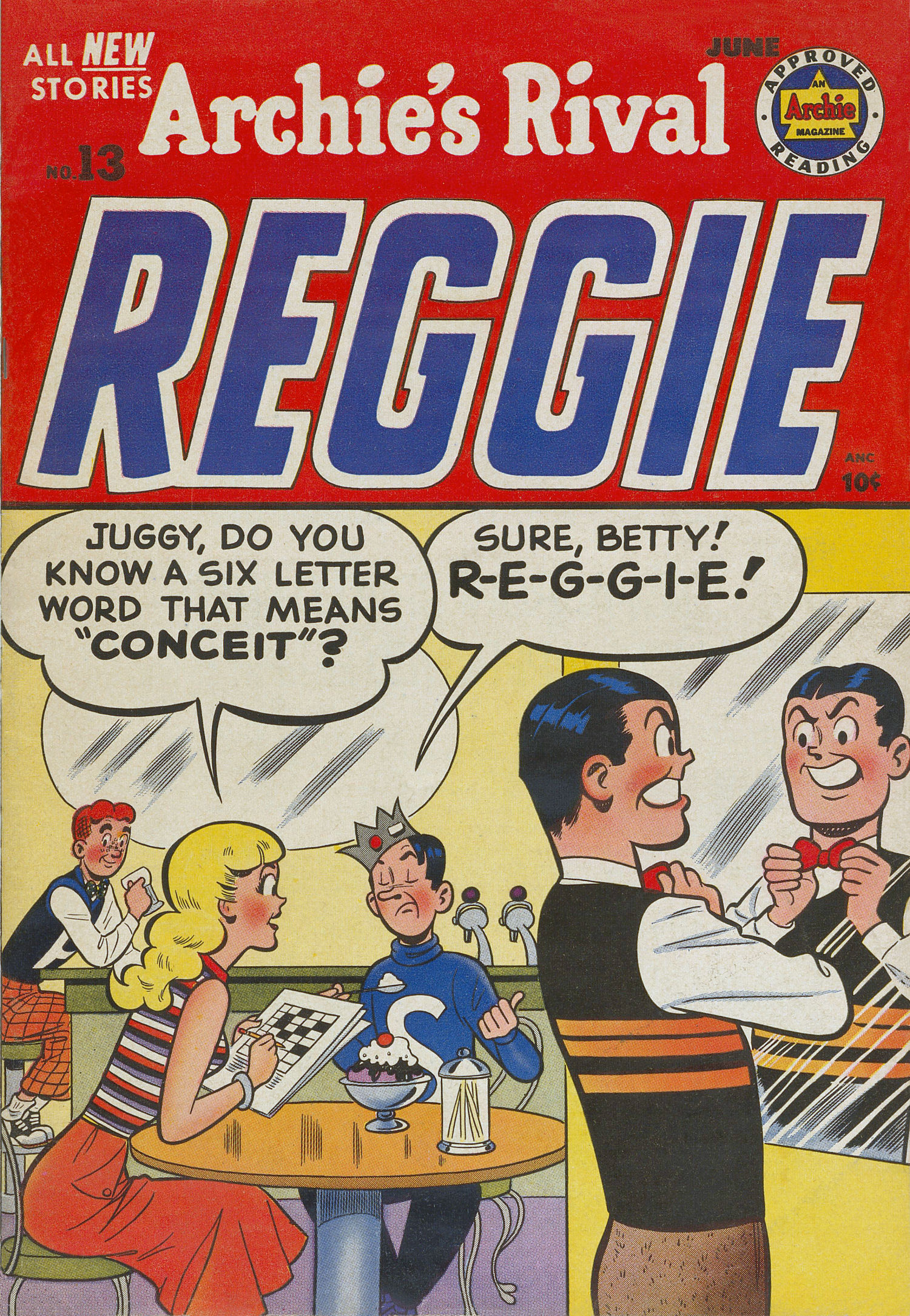 Read online Archie's Rival Reggie comic -  Issue #13 - 1