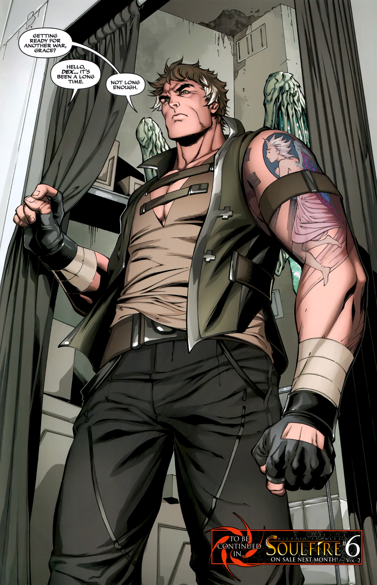 Read online Michael Turner's Soulfire (2009) comic -  Issue #5 - 29