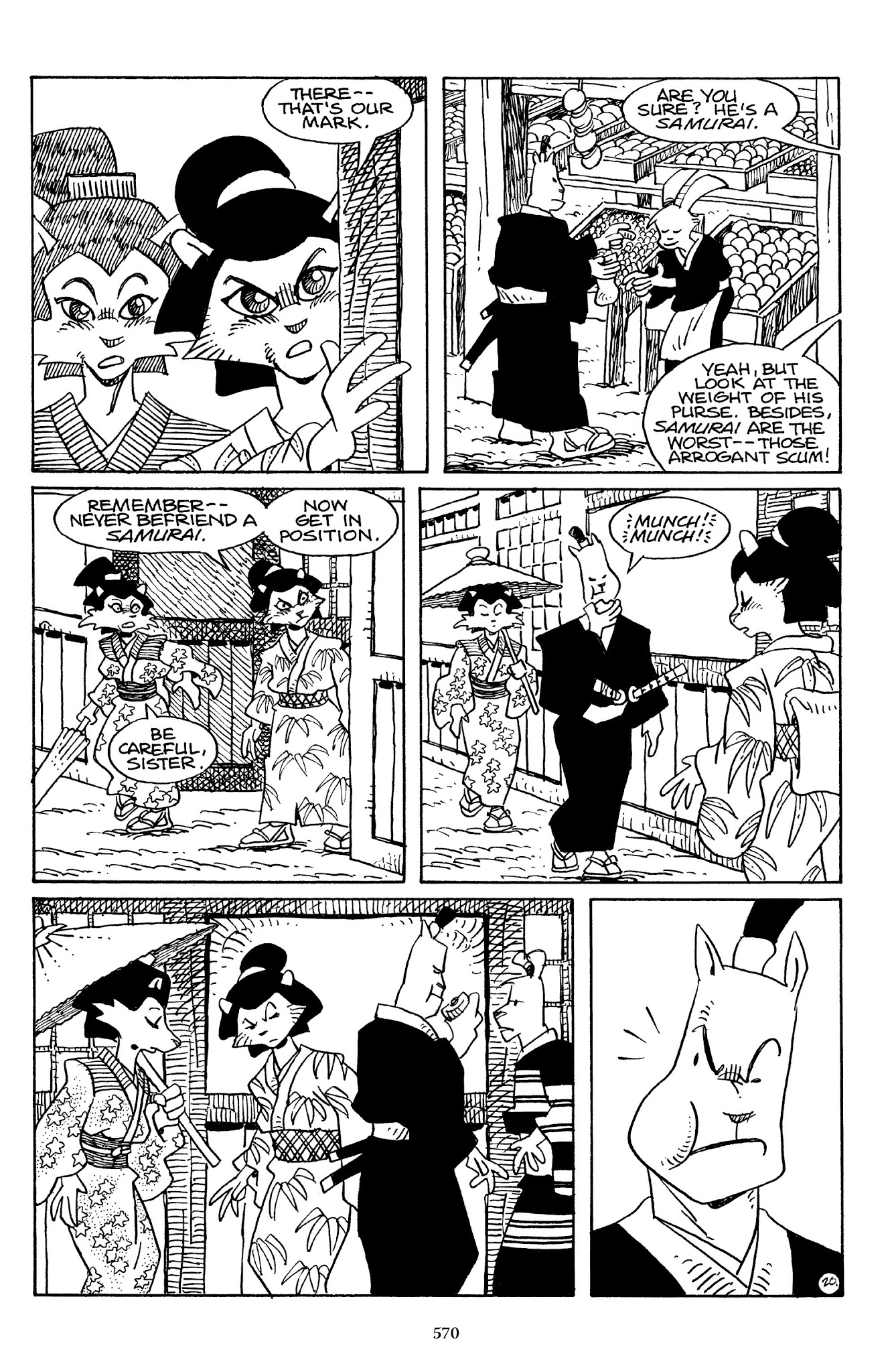 Read online The Usagi Yojimbo Saga comic -  Issue # TPB 3 - 565