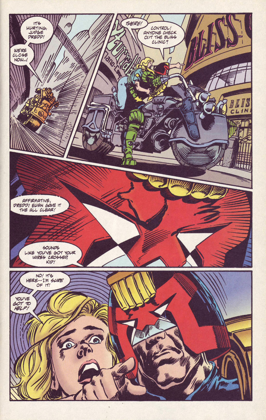 Read online Judge Dredd: Legends of the Law comic -  Issue #3 - 23