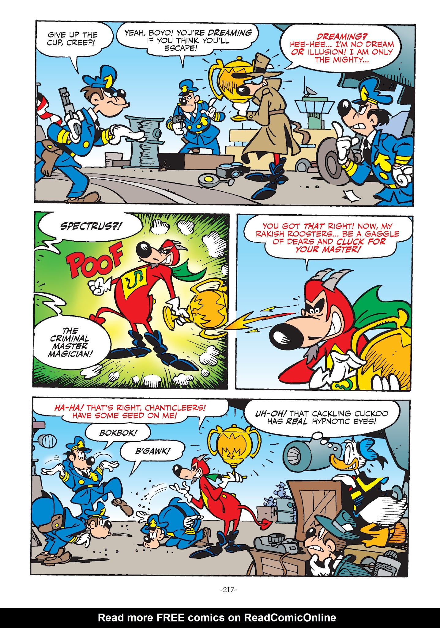 Read online Mickey and Donald: The Search For the Zodiac Stone comic -  Issue # TPB - 216