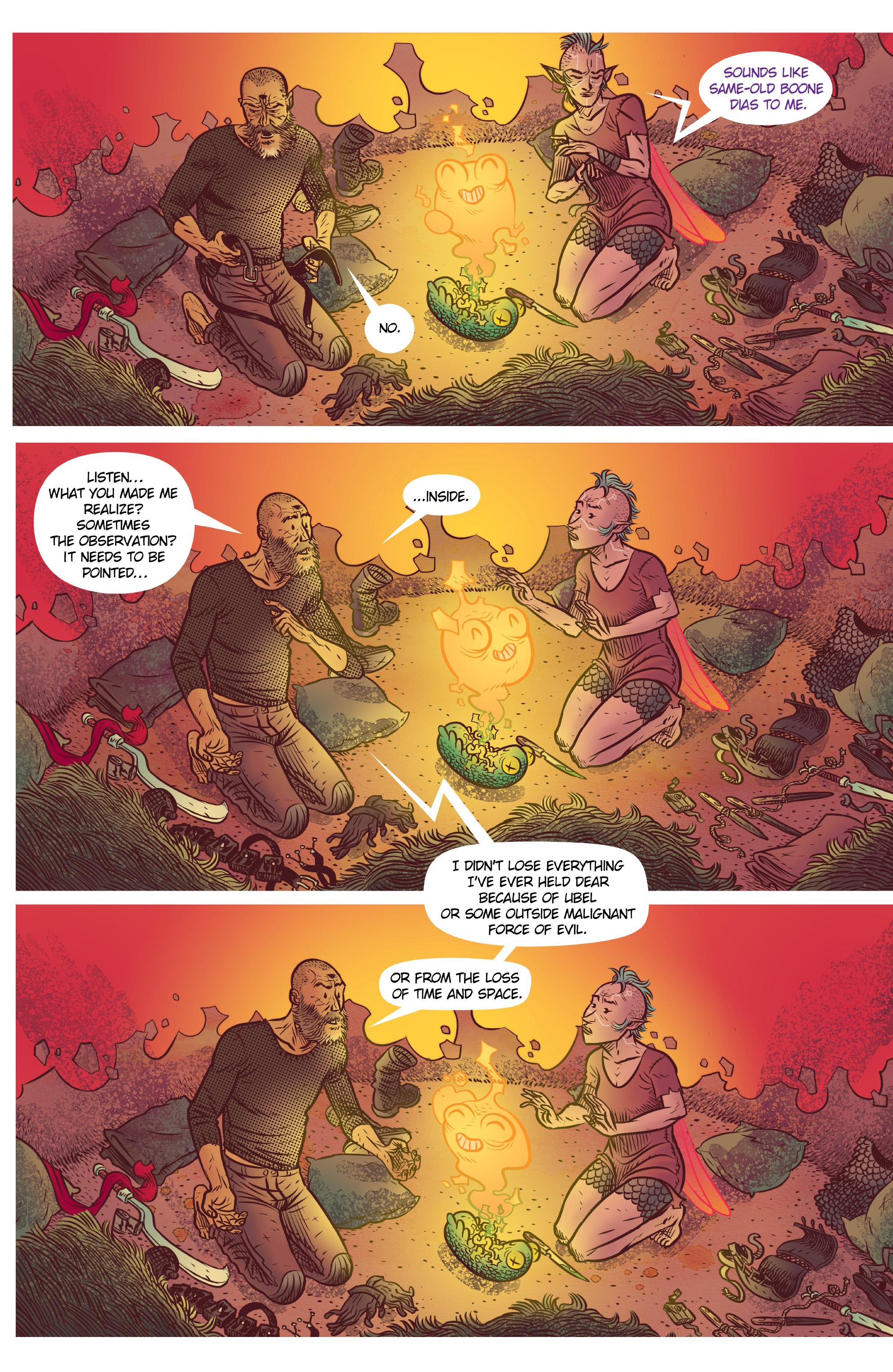 Read online Ether: The Disappearance of Violet Bell comic -  Issue #5 - 7