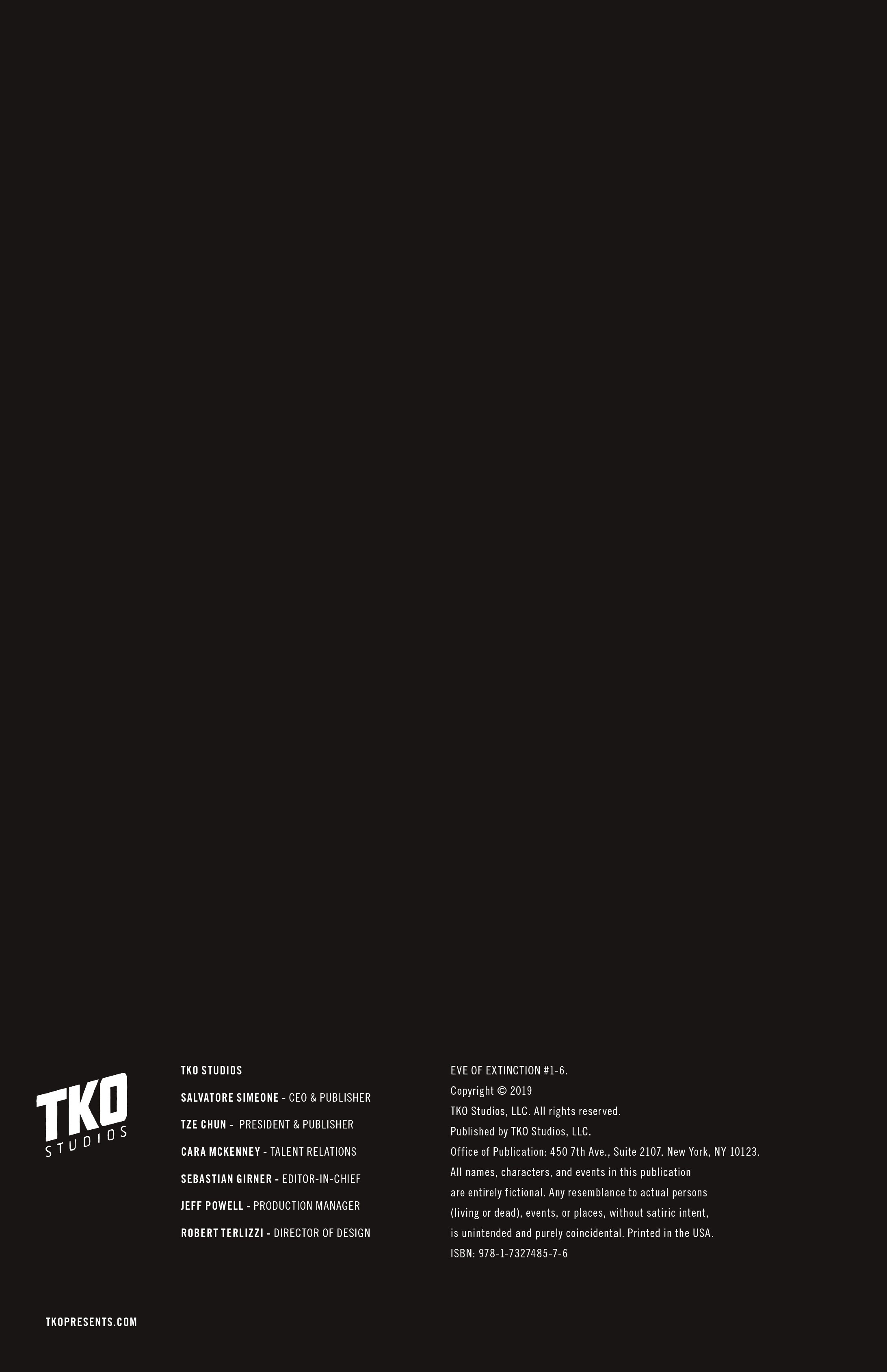 Read online Eve of Extinction comic -  Issue # TPB (Part 1) - 2