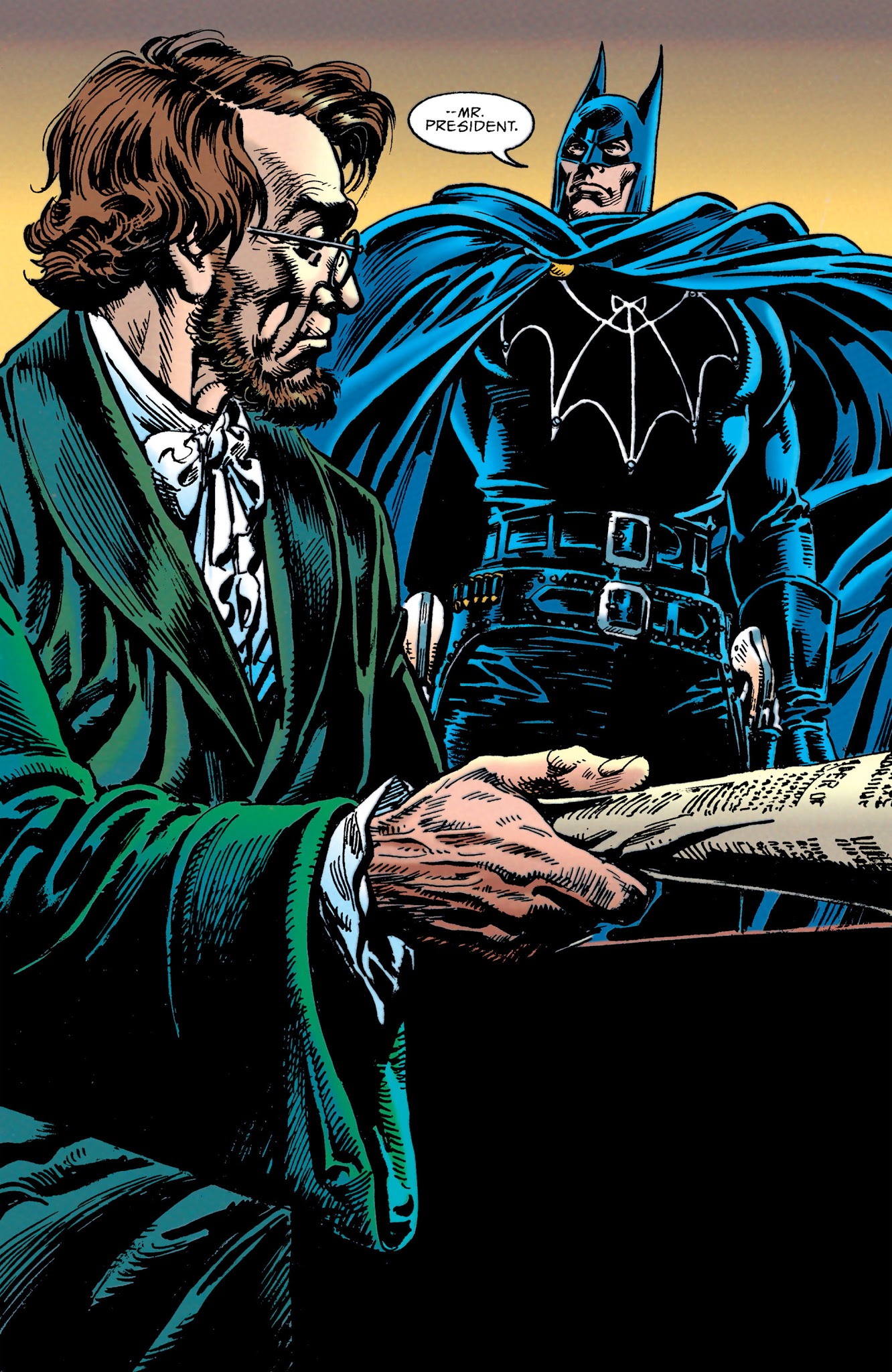 Read online Batman: The Blue, The Grey, and the Bat comic -  Issue # Full - 6