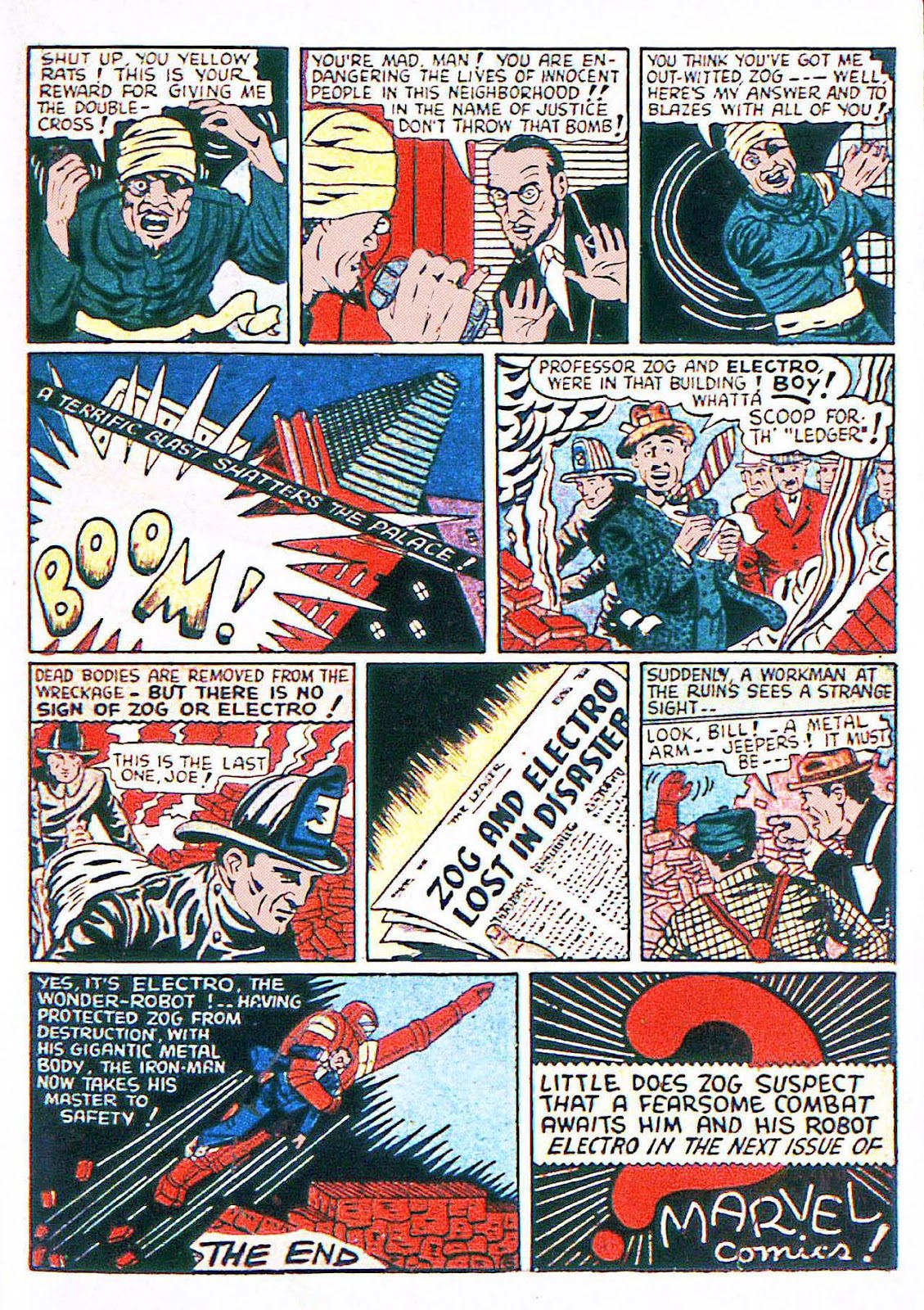 Marvel Mystery Comics (1939) issue 16 - Page 35