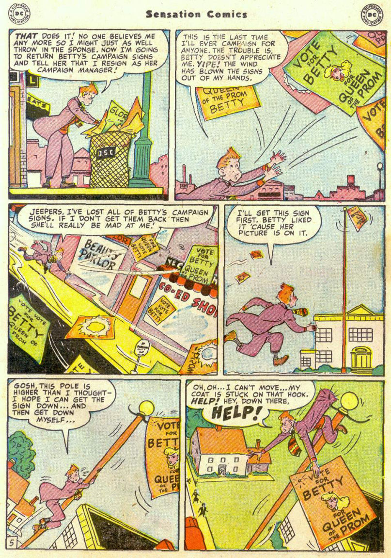 Read online Sensation (Mystery) Comics comic -  Issue #75 - 34