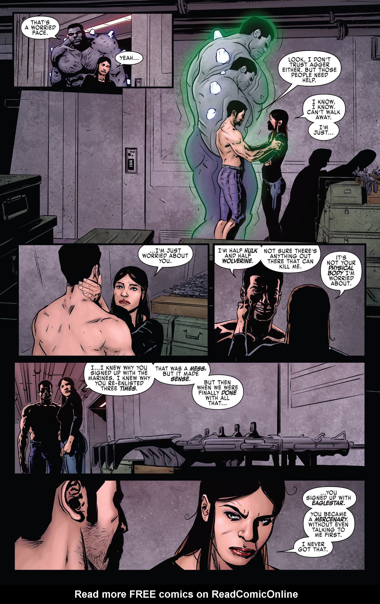 Read online Weapon H comic -  Issue #8 - 12