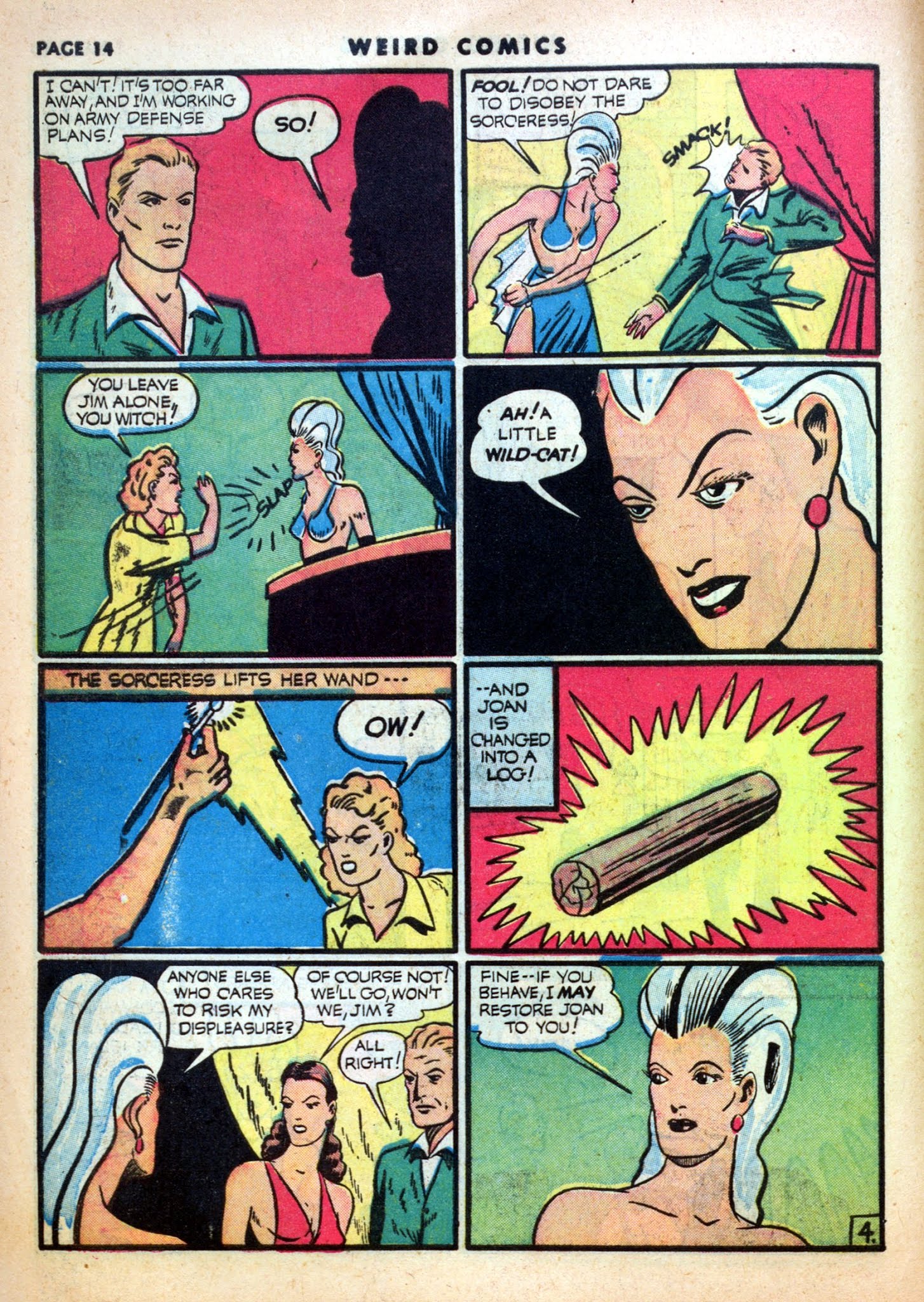 Read online Weird Comics comic -  Issue #16 - 16
