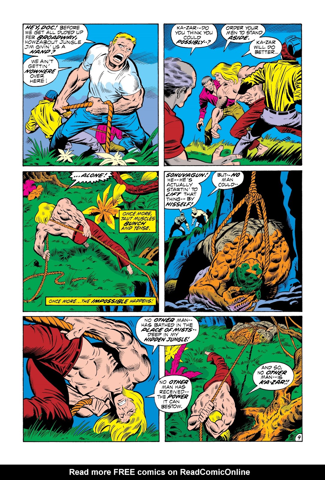 Marvel Masterworks: Ka-Zar issue TPB 1 - Page 220