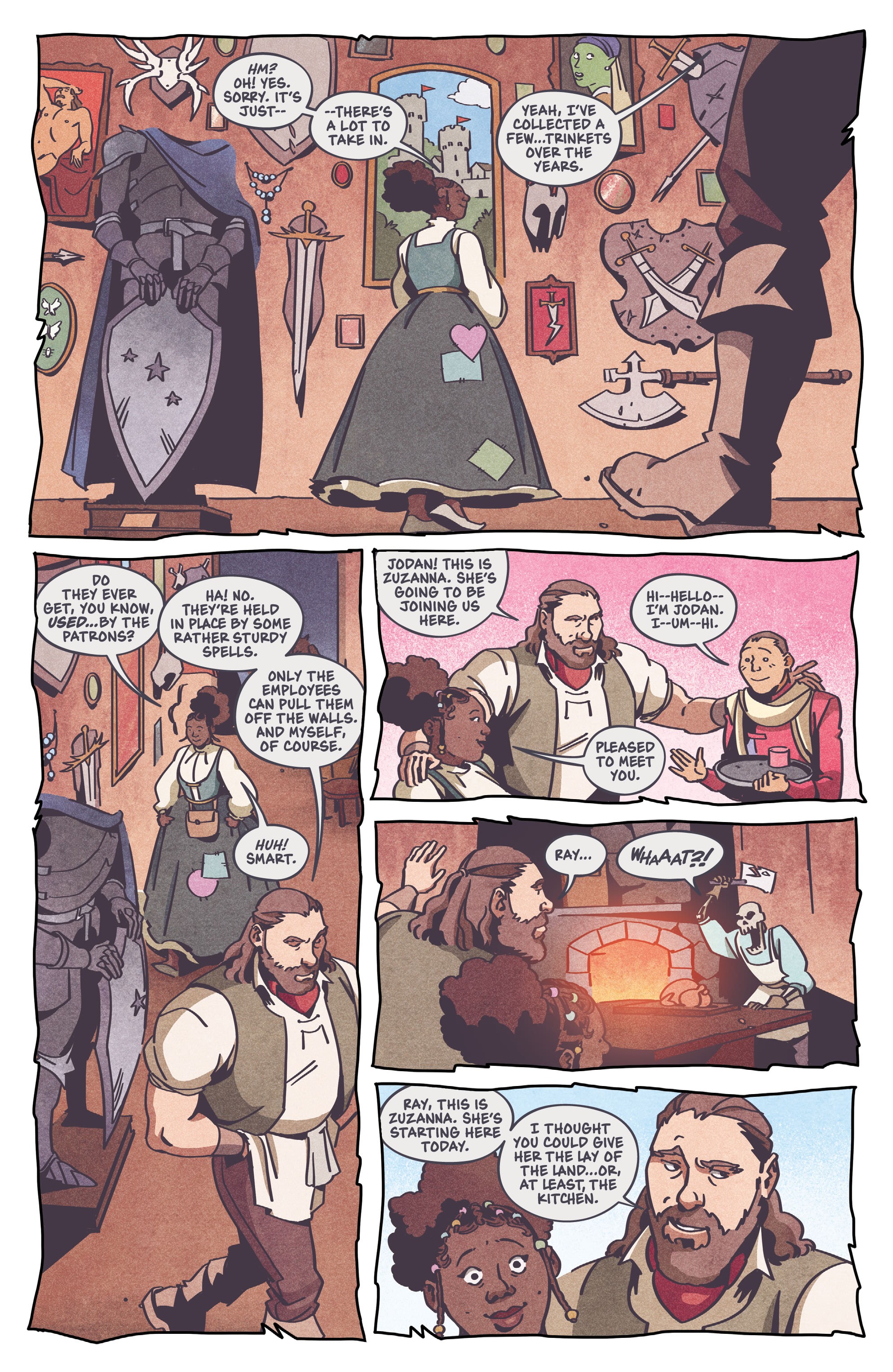 Read online Quests Aside comic -  Issue #3 - 11