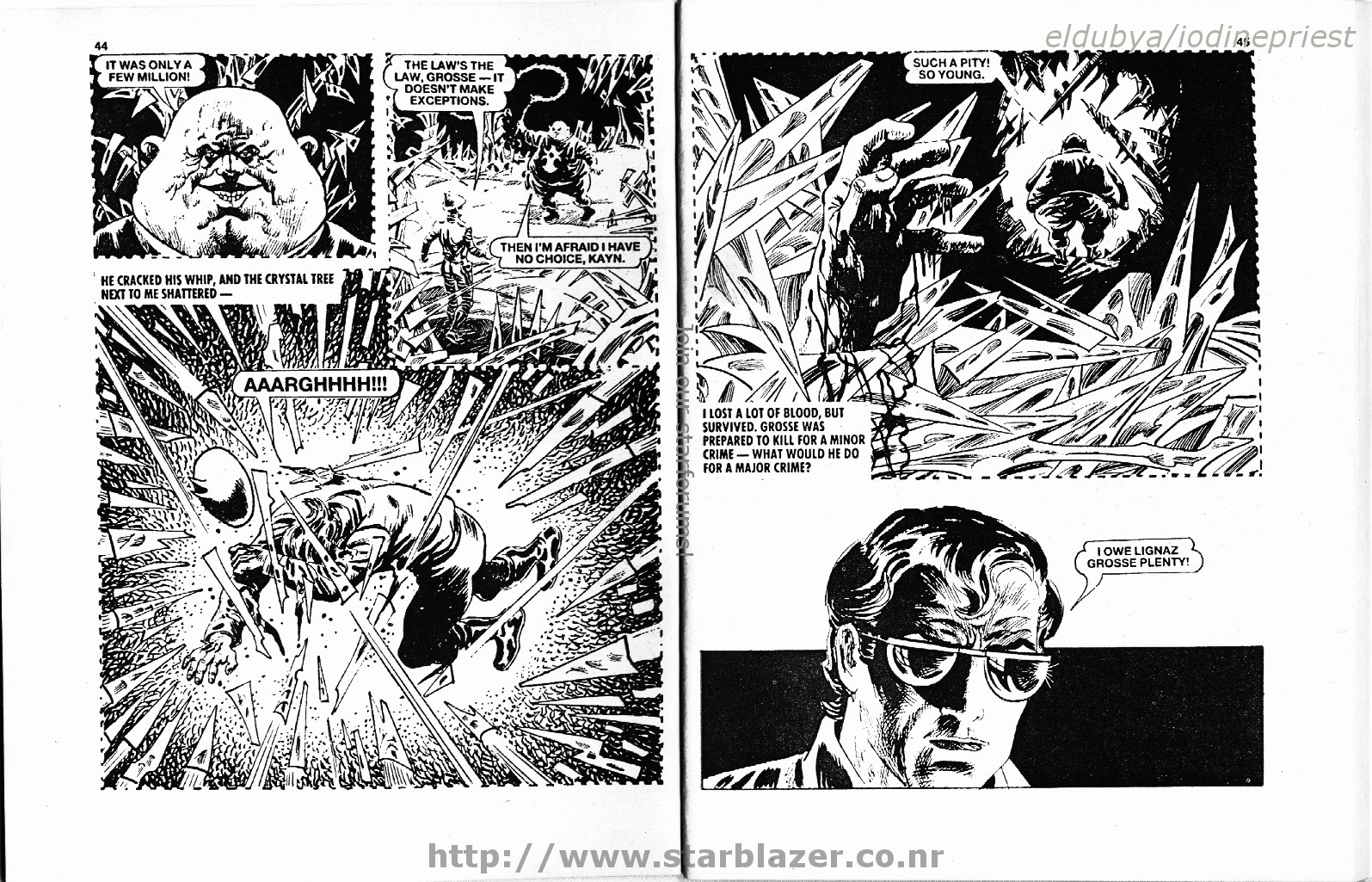 Read online Starblazer comic -  Issue #247 - 24