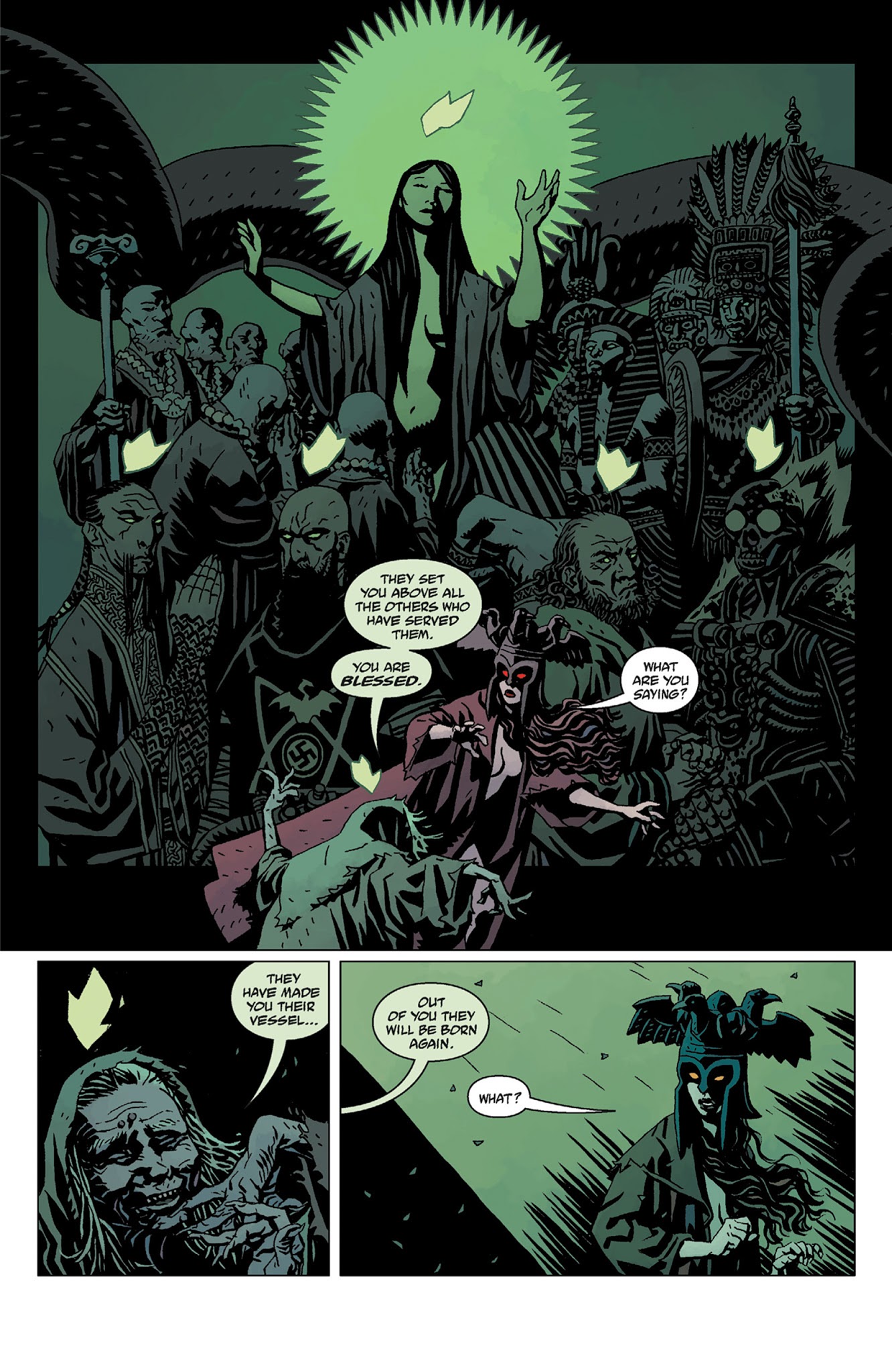 Read online Hellboy: The Storm And The Fury comic -  Issue # TPB - 82