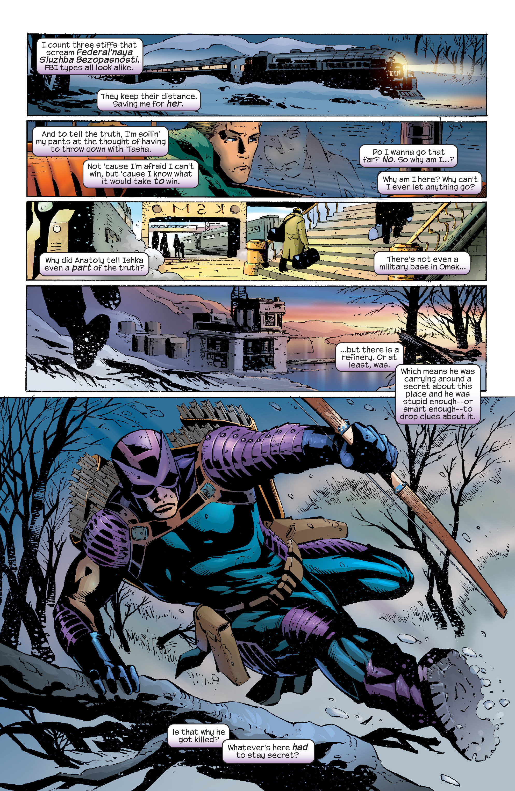 Read online Hawkeye (2003) comic -  Issue #8 - 10