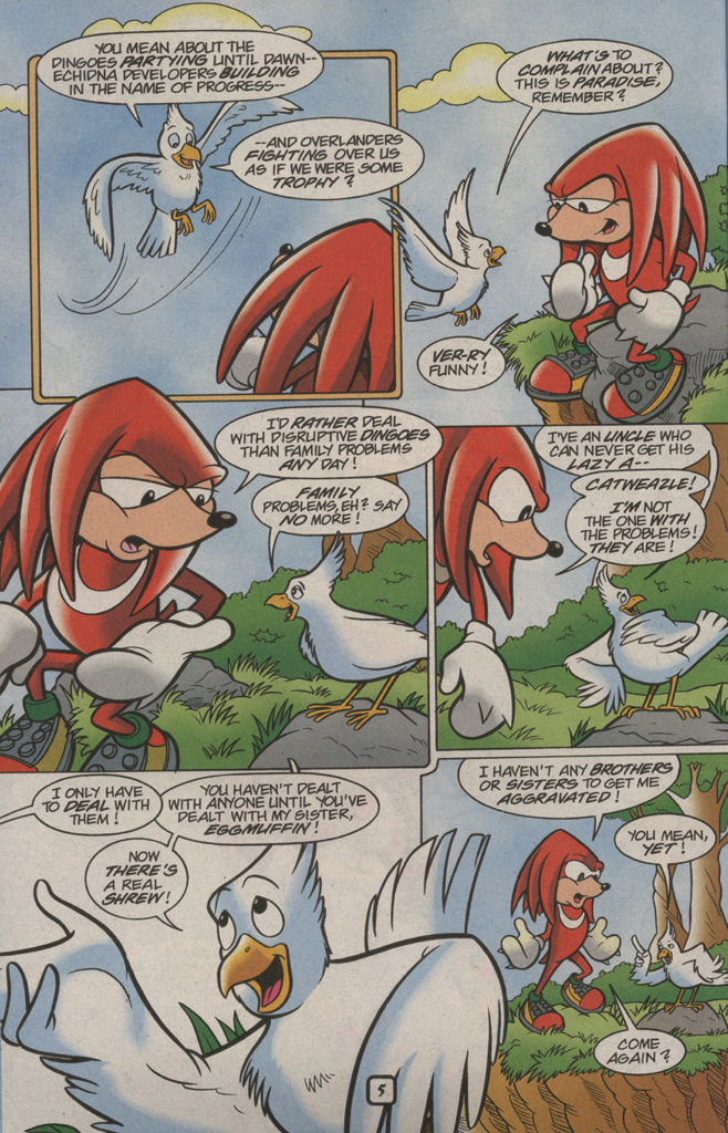 Read online Knuckles the Echidna comic -  Issue #29 - 8