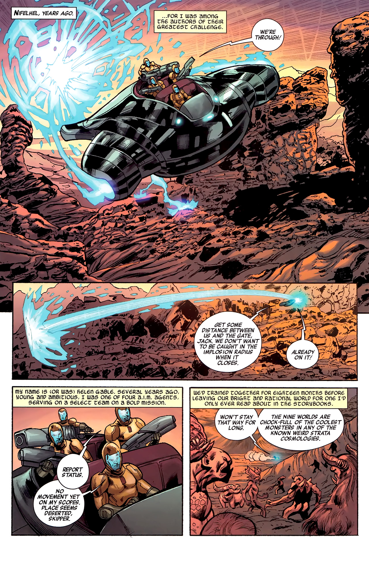 Read online Warriors Three comic -  Issue #1 - 10