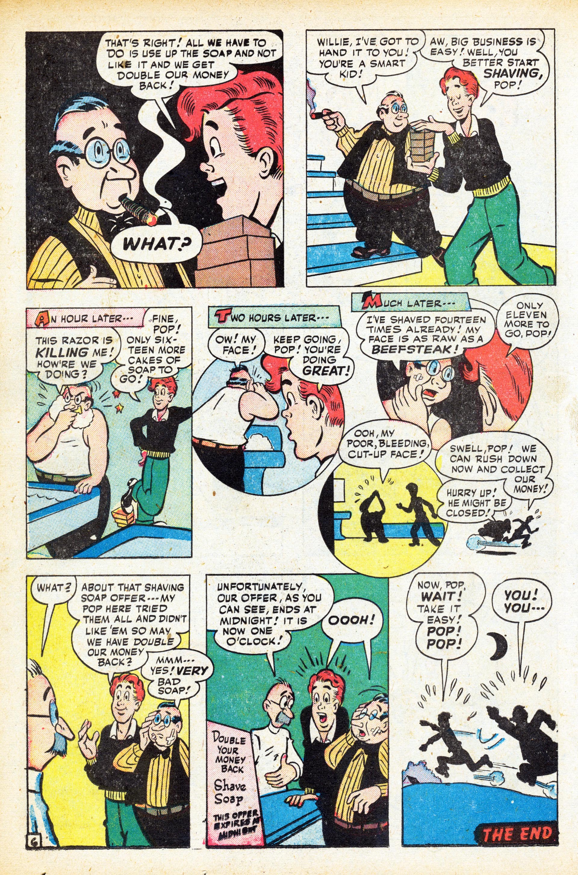 Read online Willie Comics (1946) comic -  Issue #16 - 34