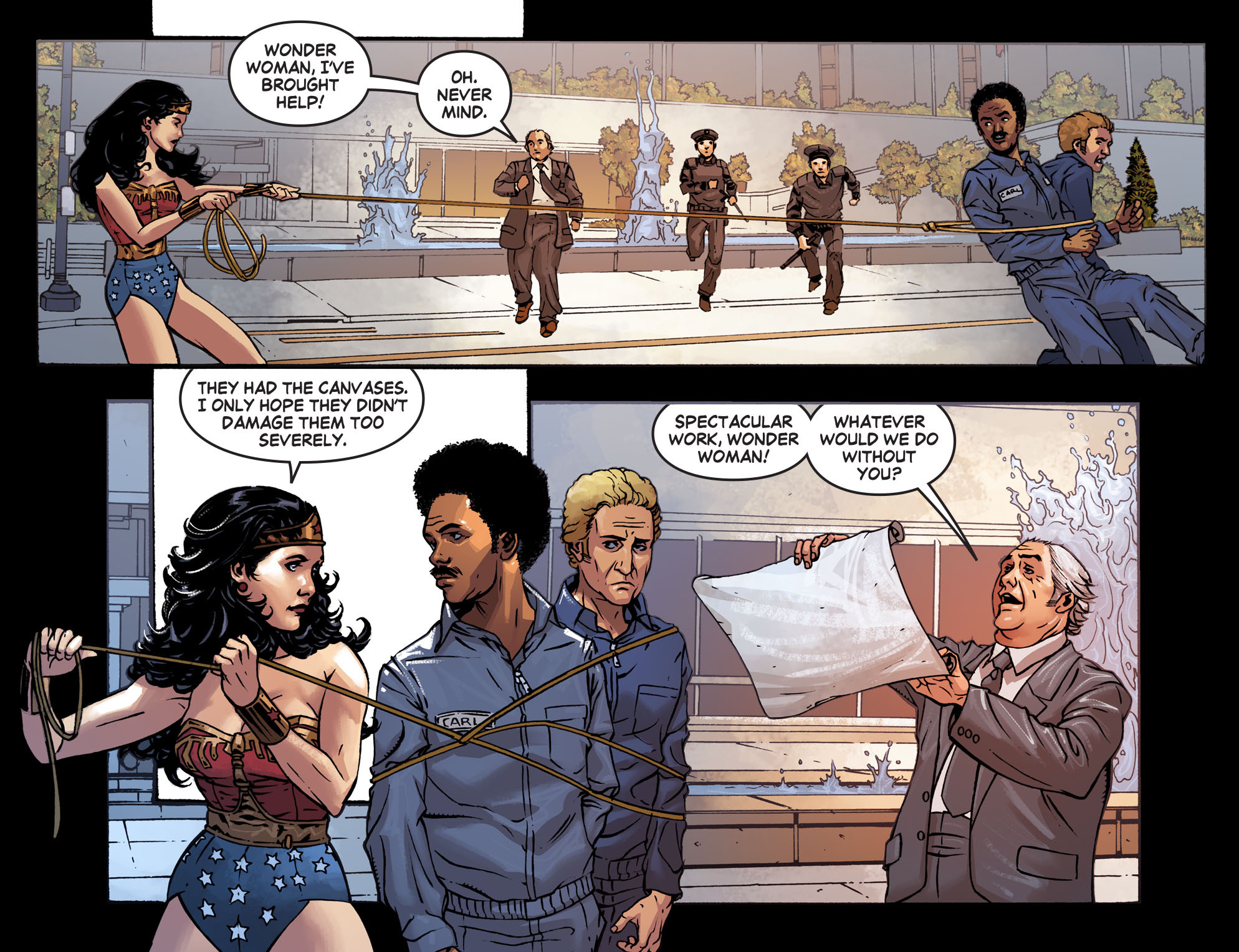 Read online Wonder Woman '77 [I] comic -  Issue #7 - 13