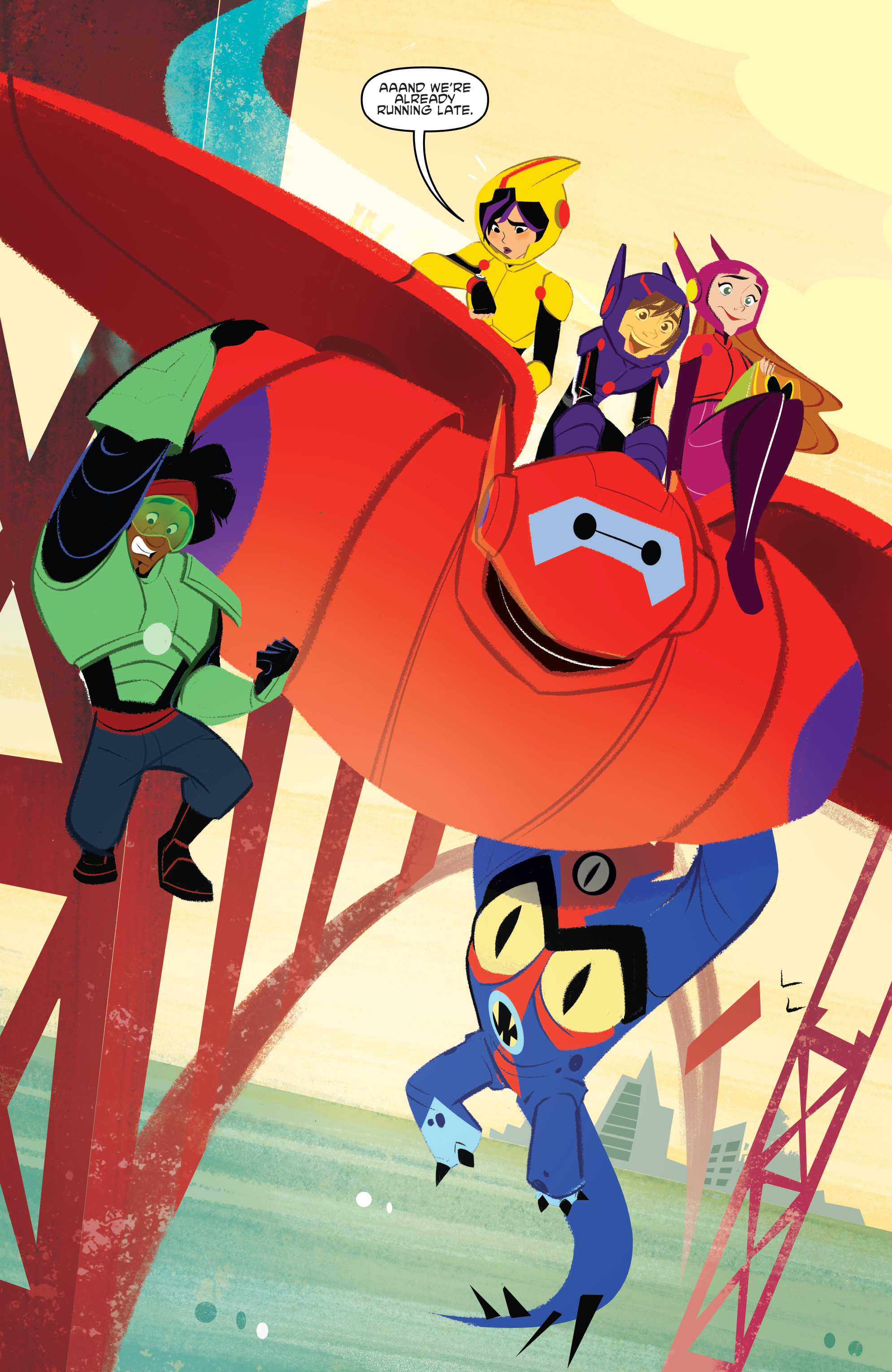 Read online Big Hero 6: The Series comic -  Issue #1 - 4