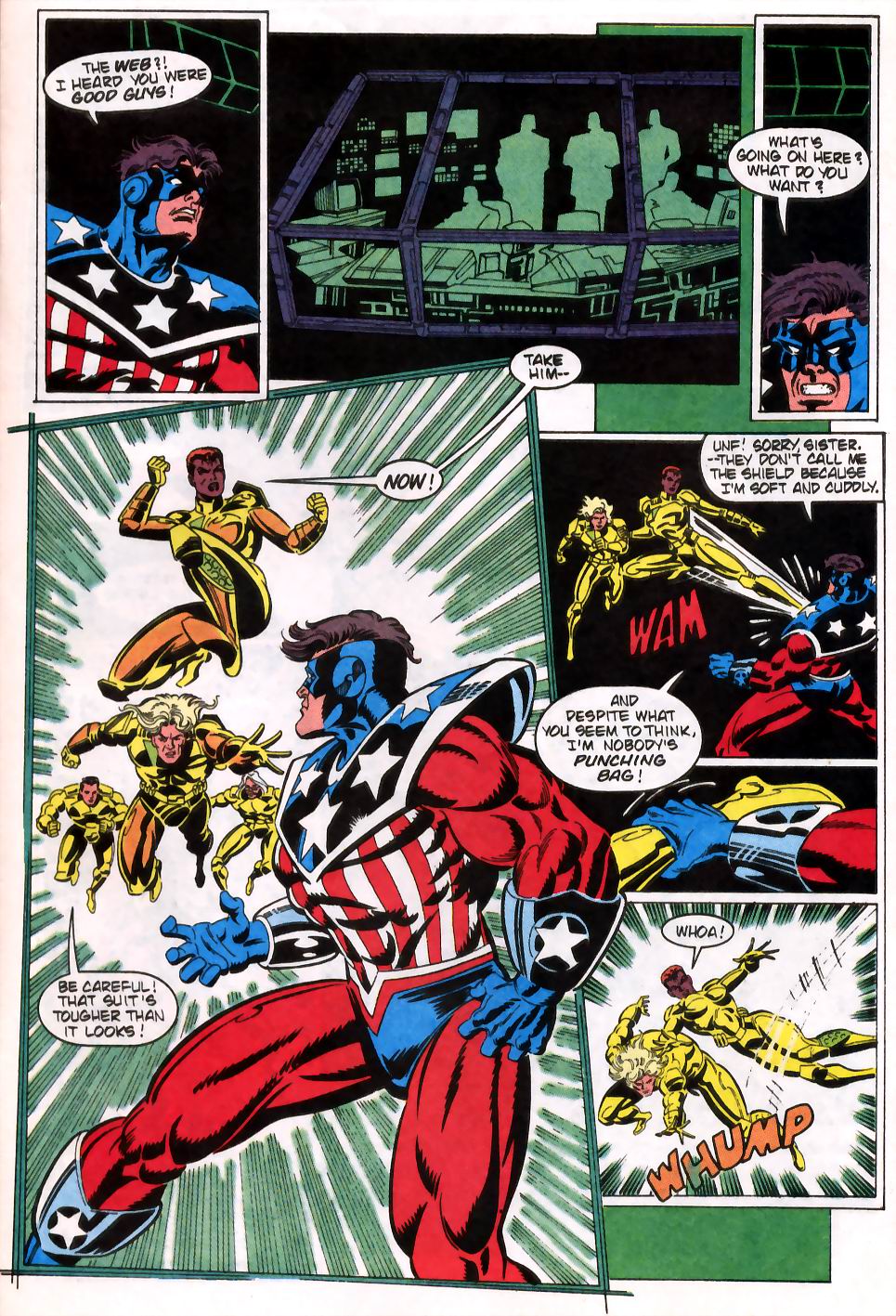 Read online The Web (1991) comic -  Issue #12 - 6