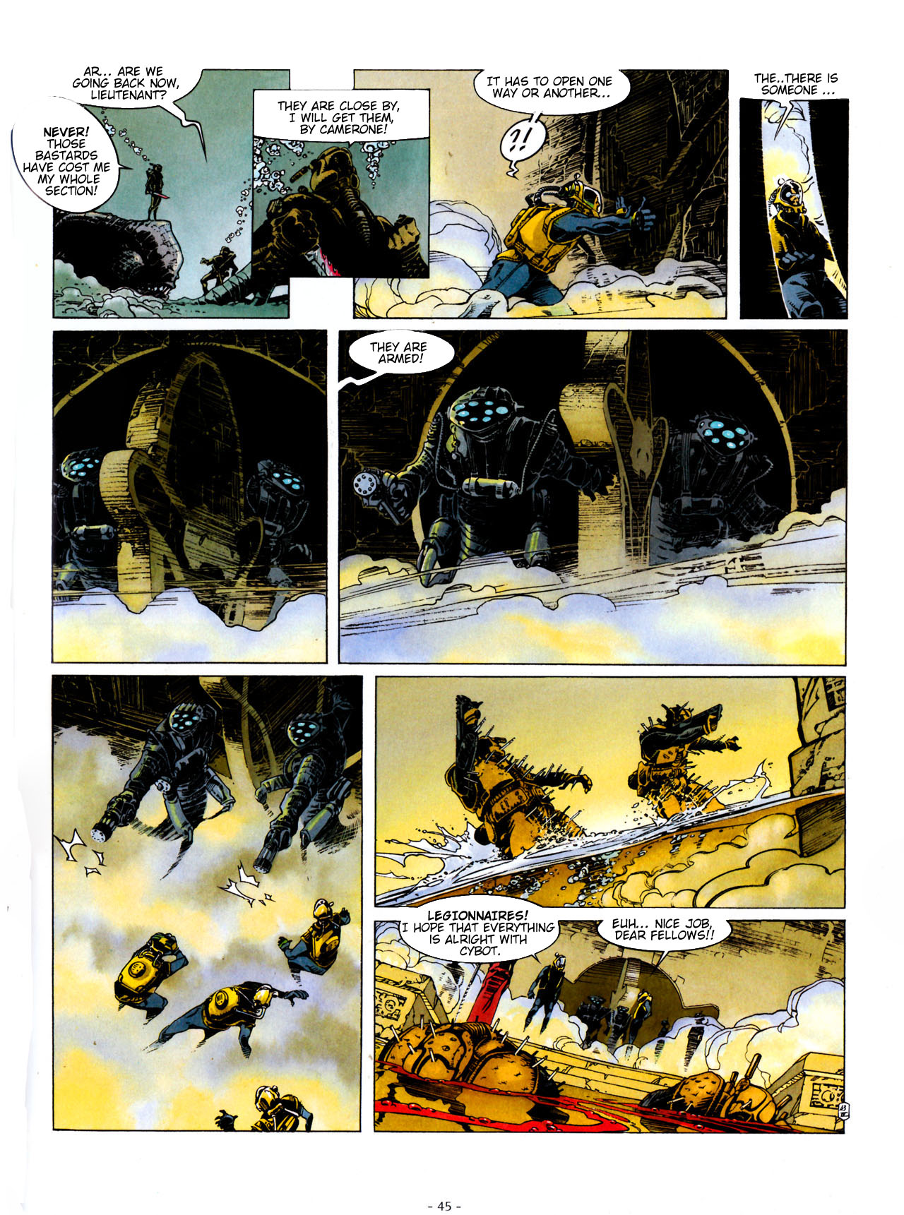 Read online Aquablue comic -  Issue #4 - 46
