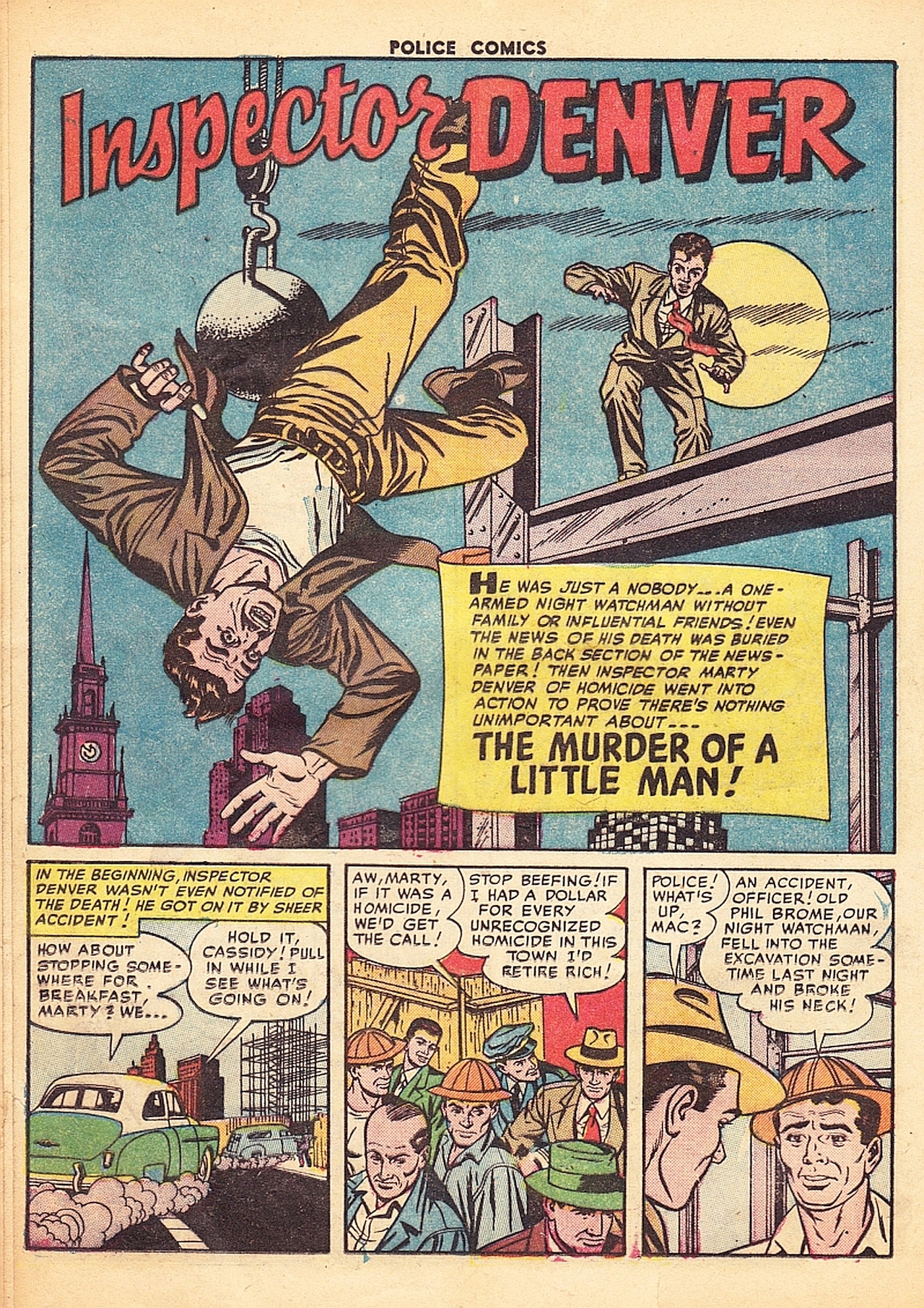 Read online Police Comics comic -  Issue #110 - 14