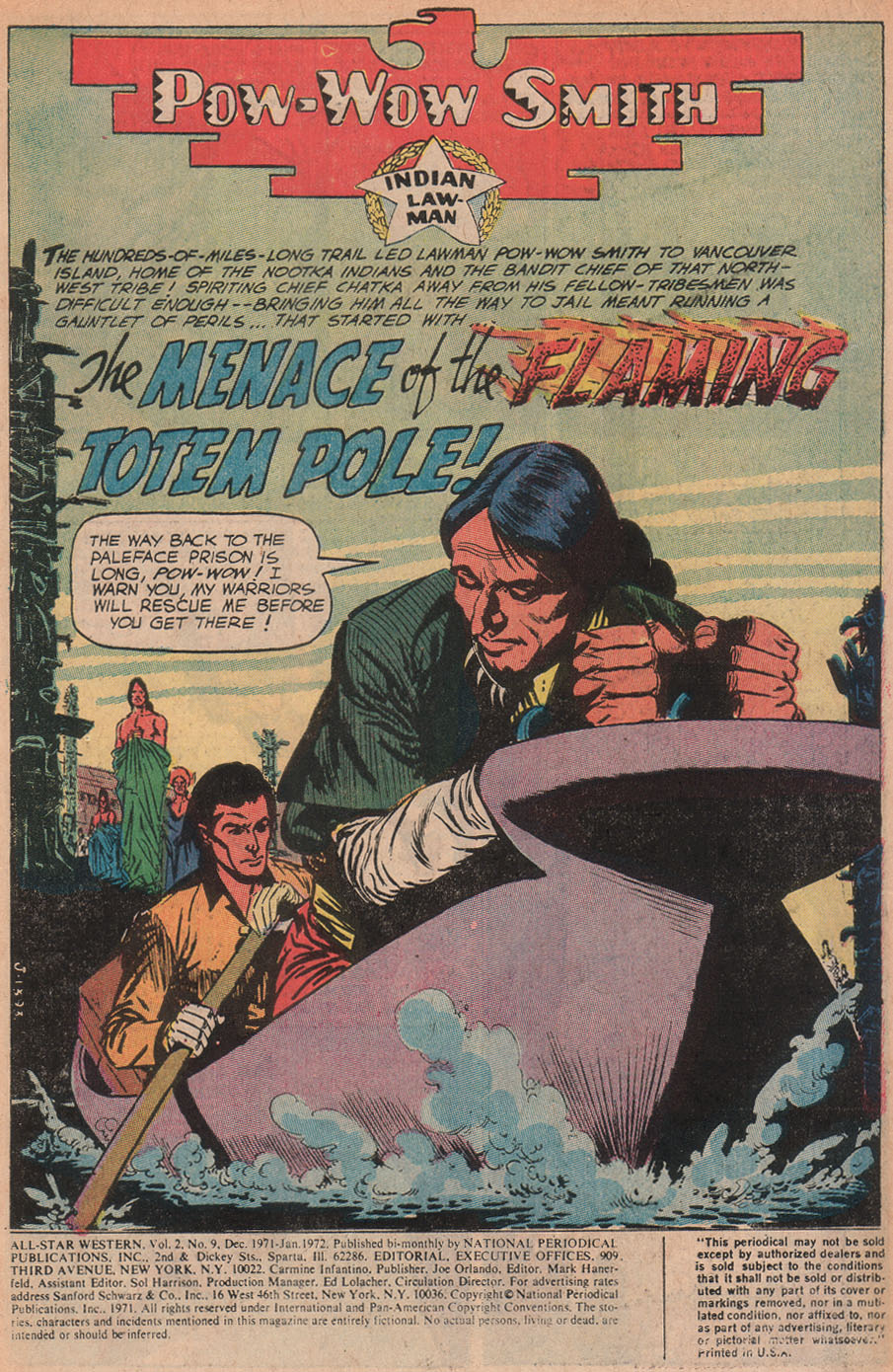 Read online All-Star Western (1970) comic -  Issue #9 - 3