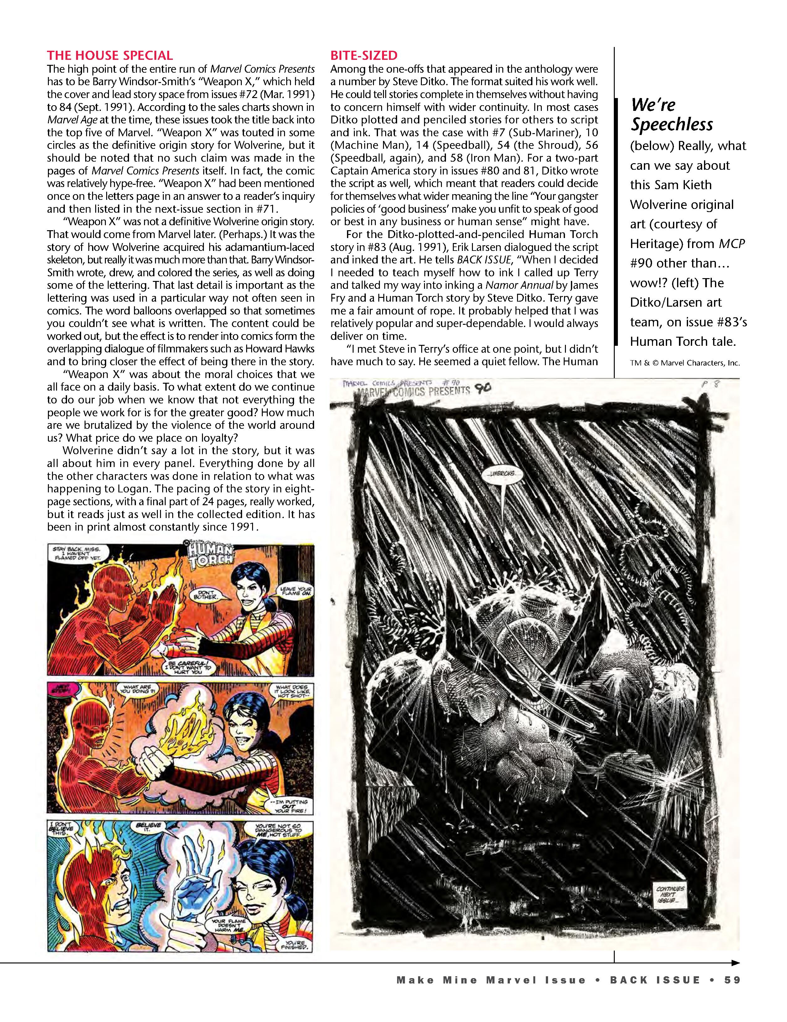 Read online Back Issue comic -  Issue #110 - 61