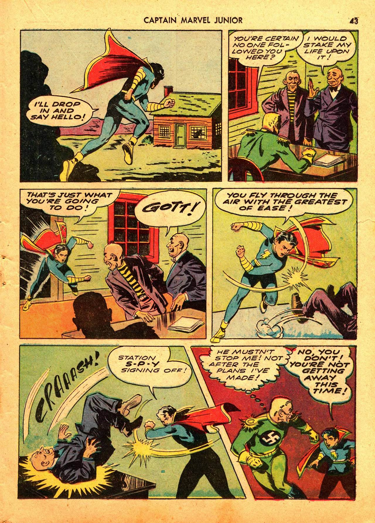 Read online Captain Marvel, Jr. comic -  Issue #108 - 45