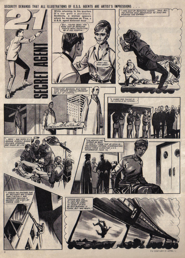 Read online TV Century 21 (TV 21) comic -  Issue #115 - 2