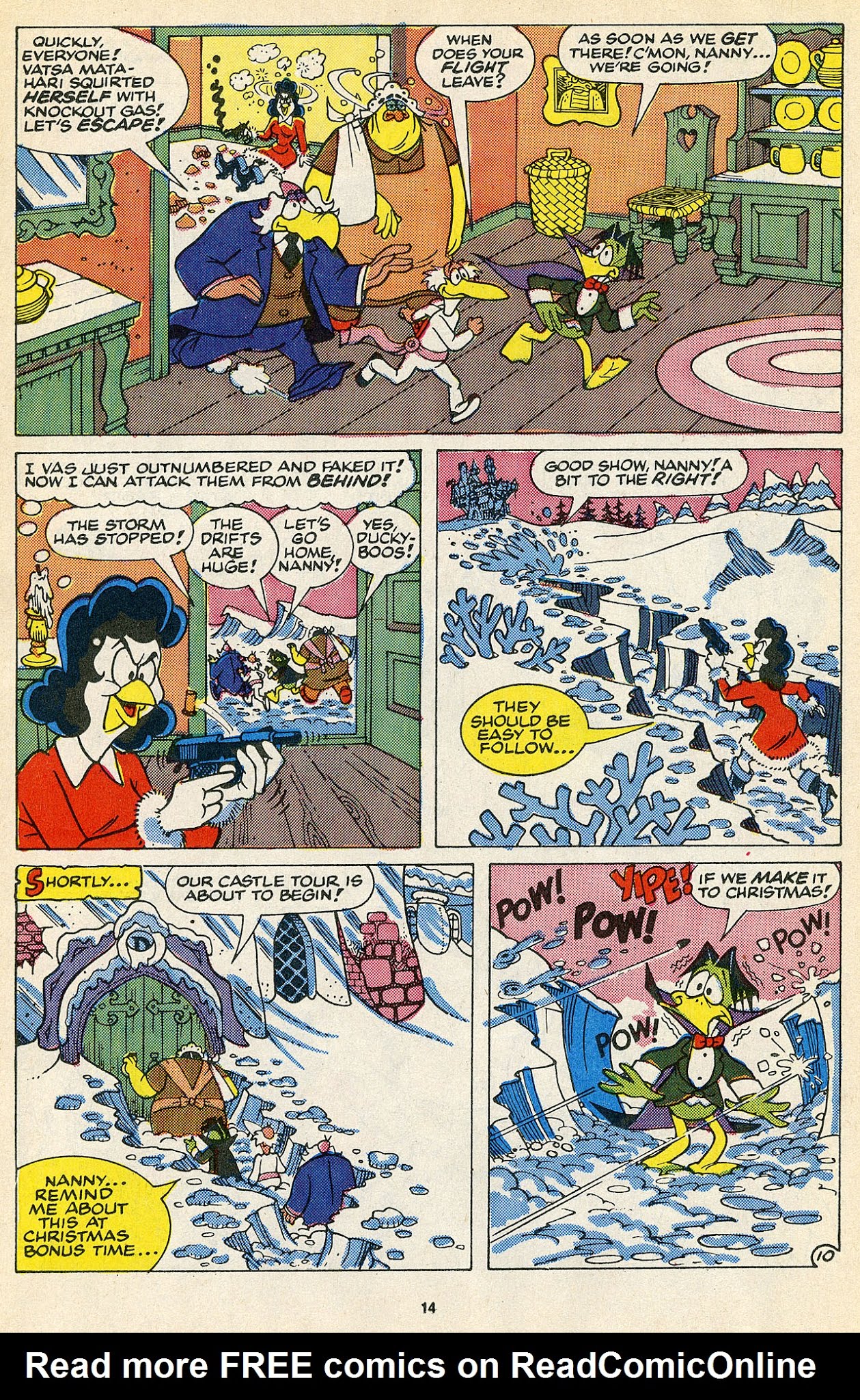 Read online Count Duckula comic -  Issue #6 - 16