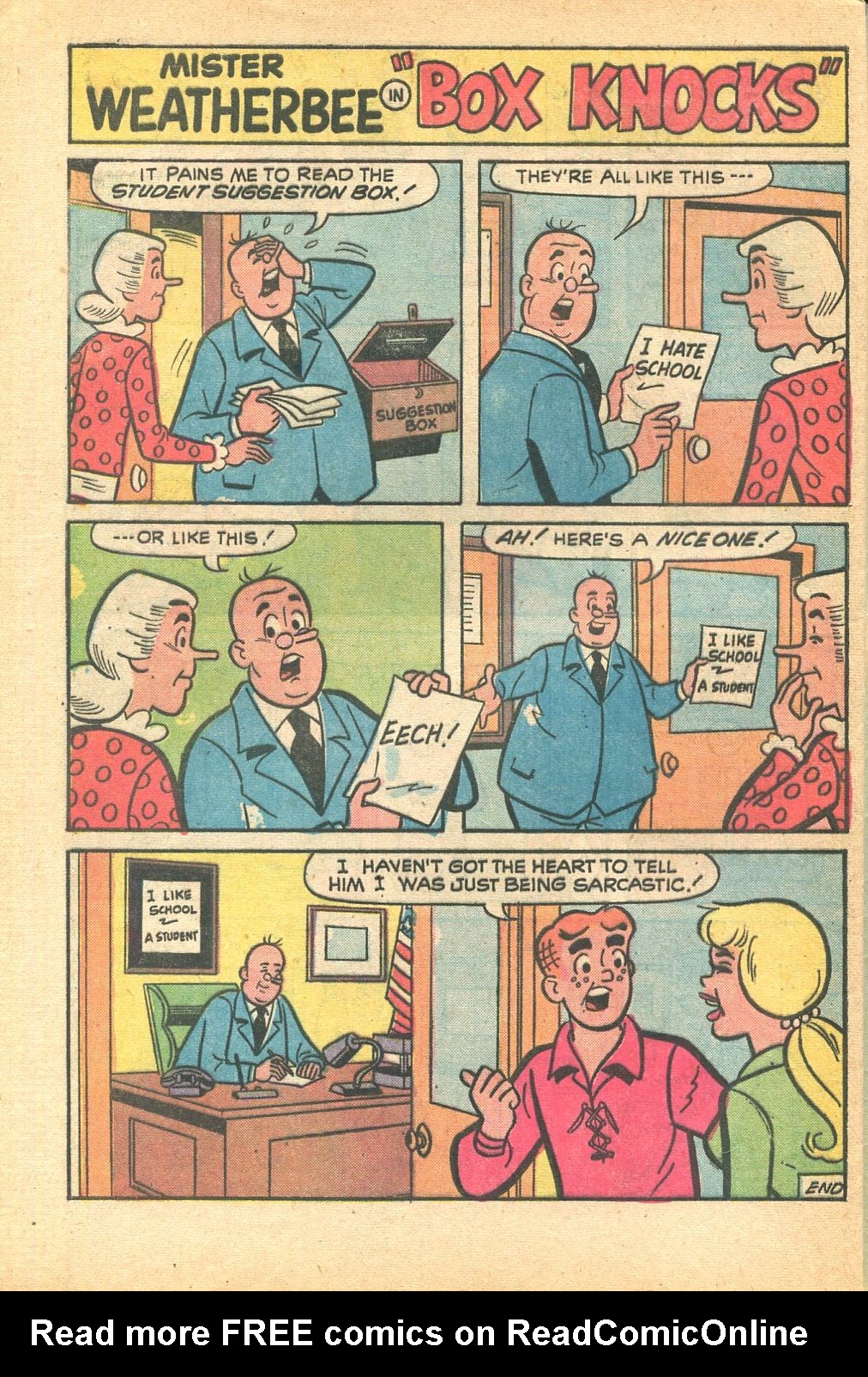 Read online Archie's Joke Book Magazine comic -  Issue #181 - 32