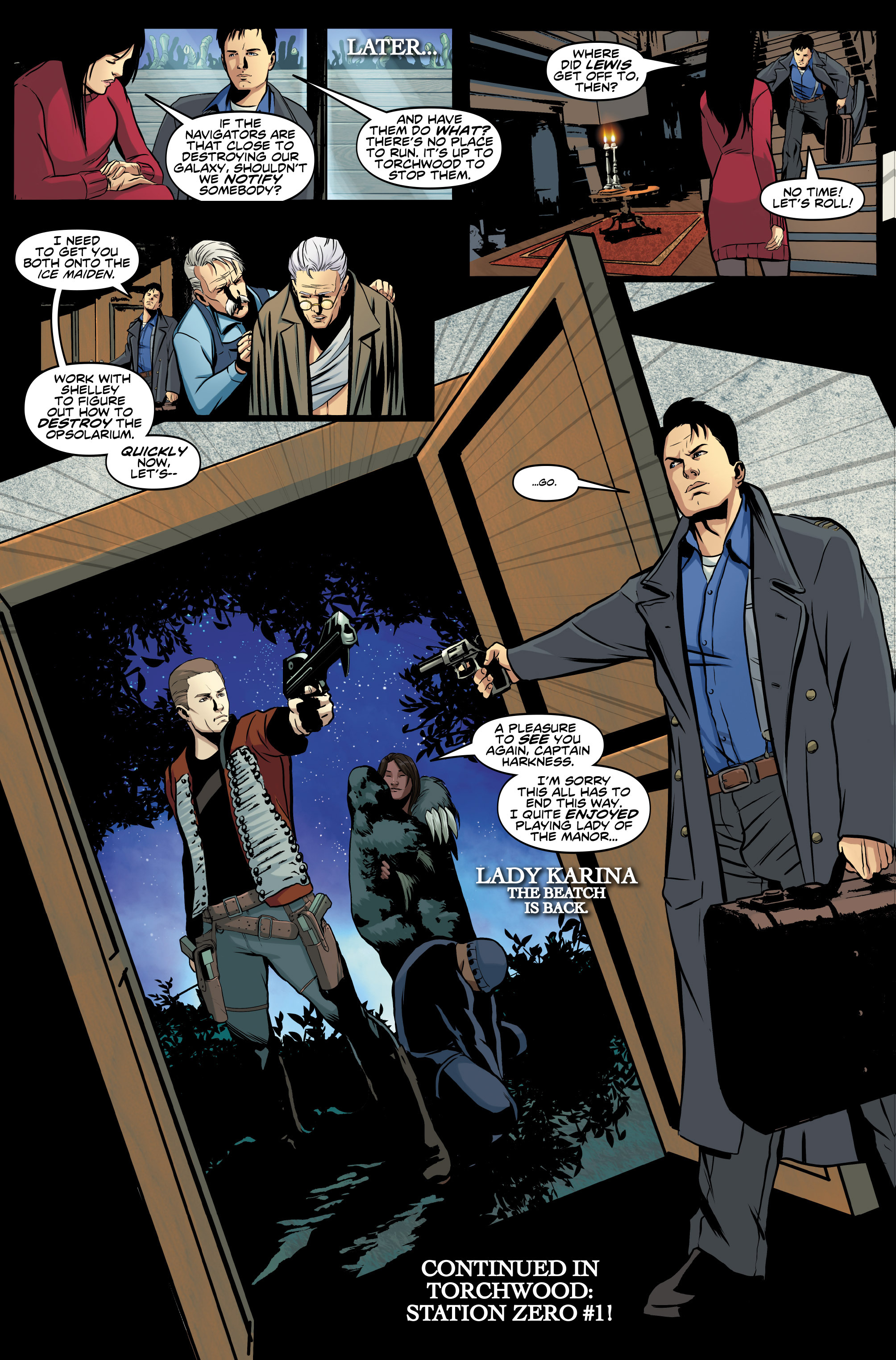 Read online Torchwood comic -  Issue #4 - 21