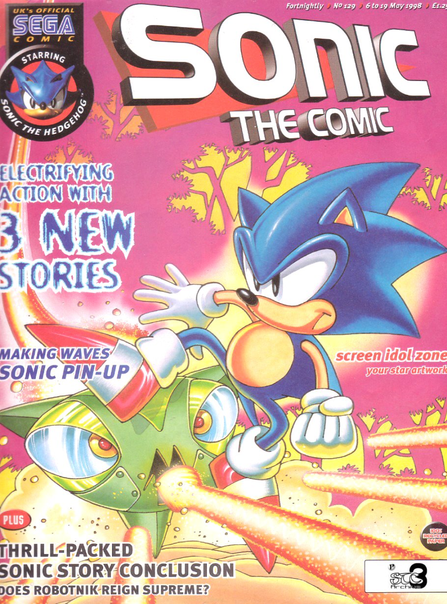 Read online Sonic the Comic comic -  Issue #129 - 1