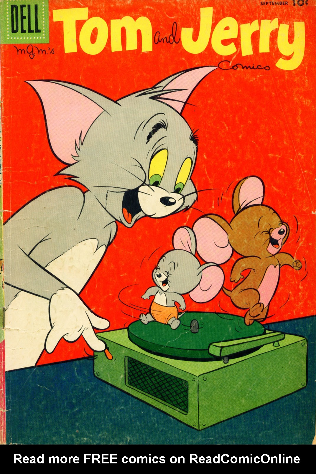 Read online Tom & Jerry Comics comic -  Issue #170 - 1