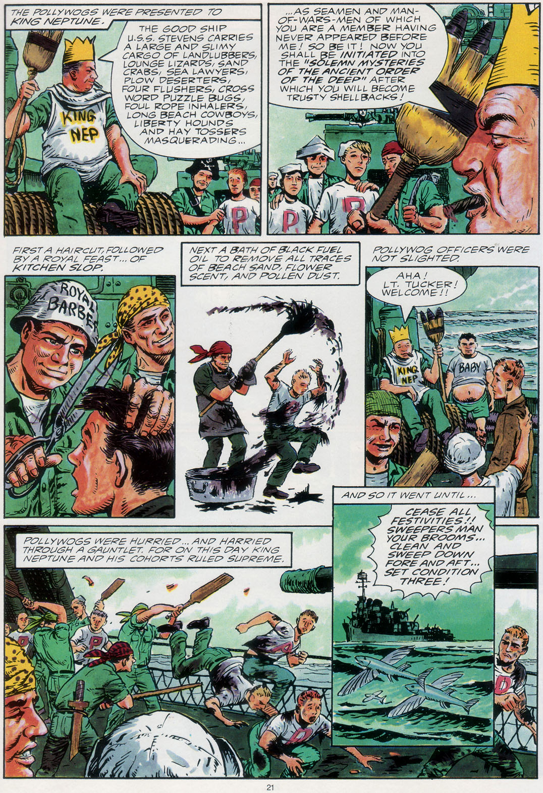 Read online Marvel Graphic Novel comic -  Issue #30 - A Sailor's Story - 27