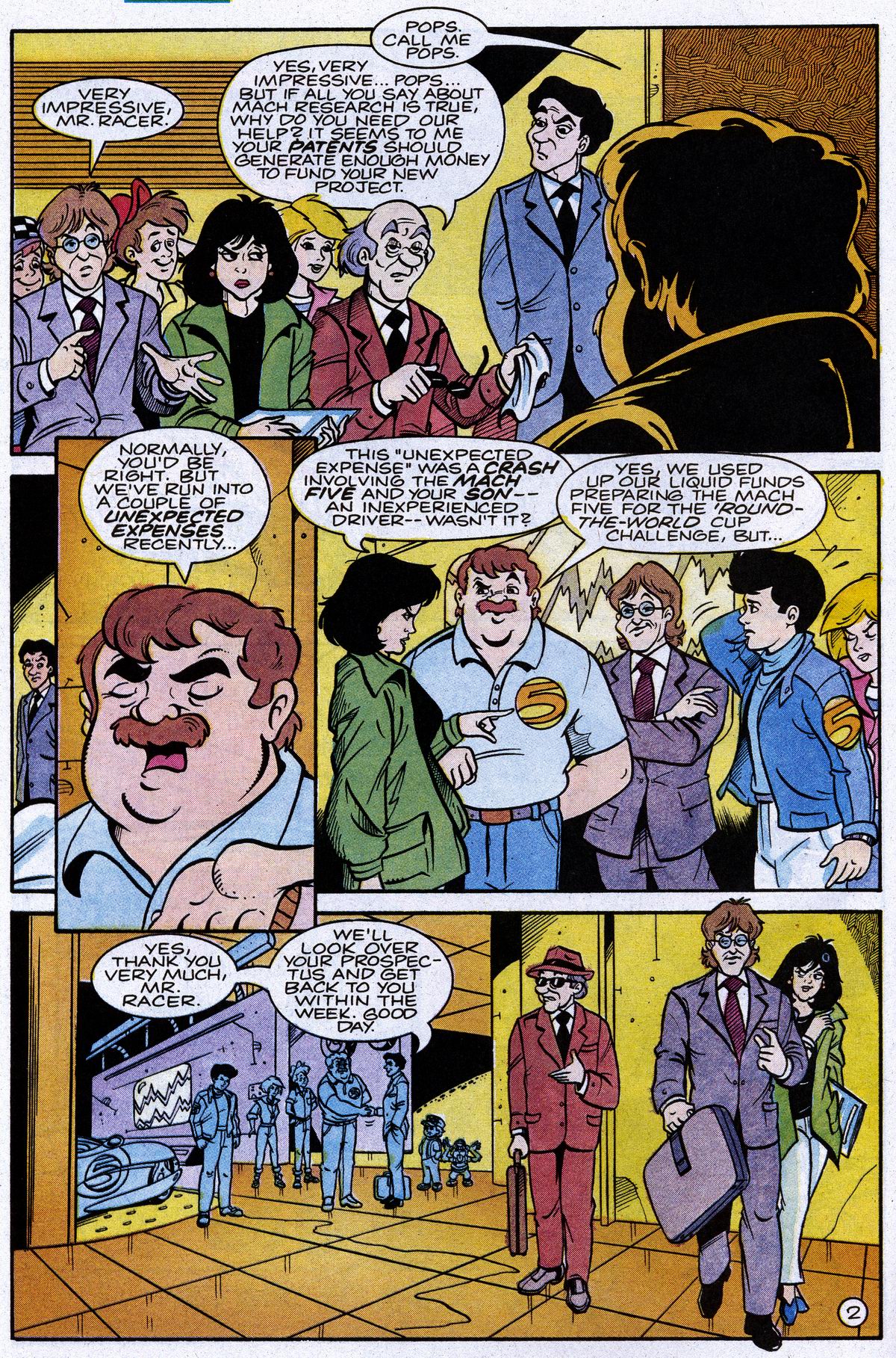 Read online The New Adventures of Speed Racer comic -  Issue #1 - 4