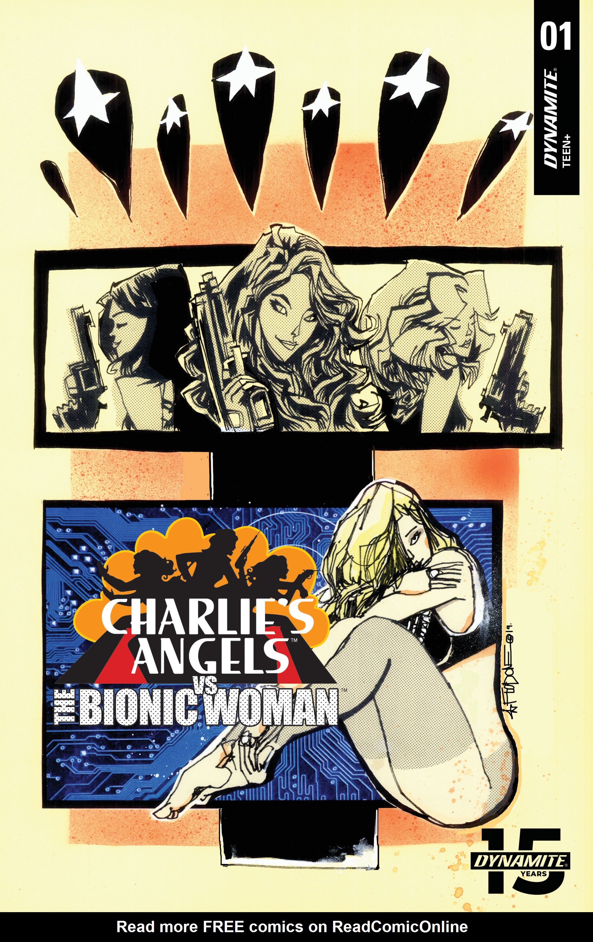 Read online Charlie's Angels vs. The Bionic Woman comic -  Issue #1 - 2
