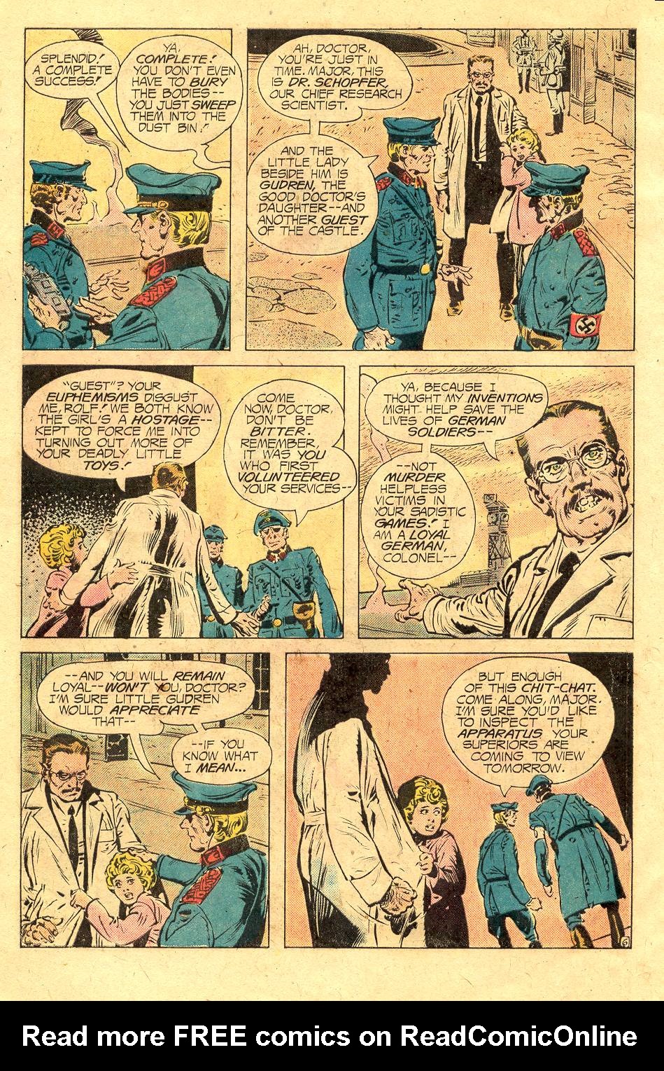 Read online Star Spangled War Stories (1952) comic -  Issue #189 - 7