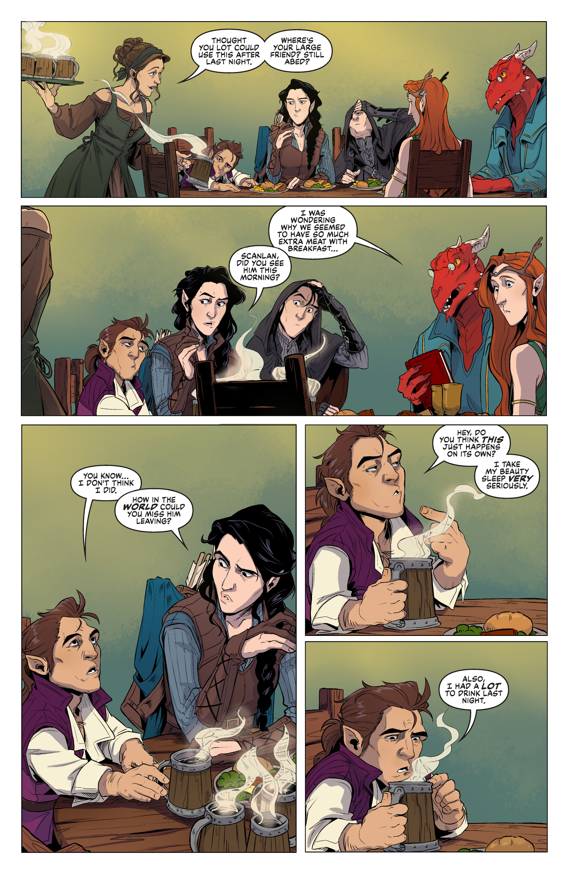 Read online Critical Role Vox Machina Origins comic -  Issue #1 - 13