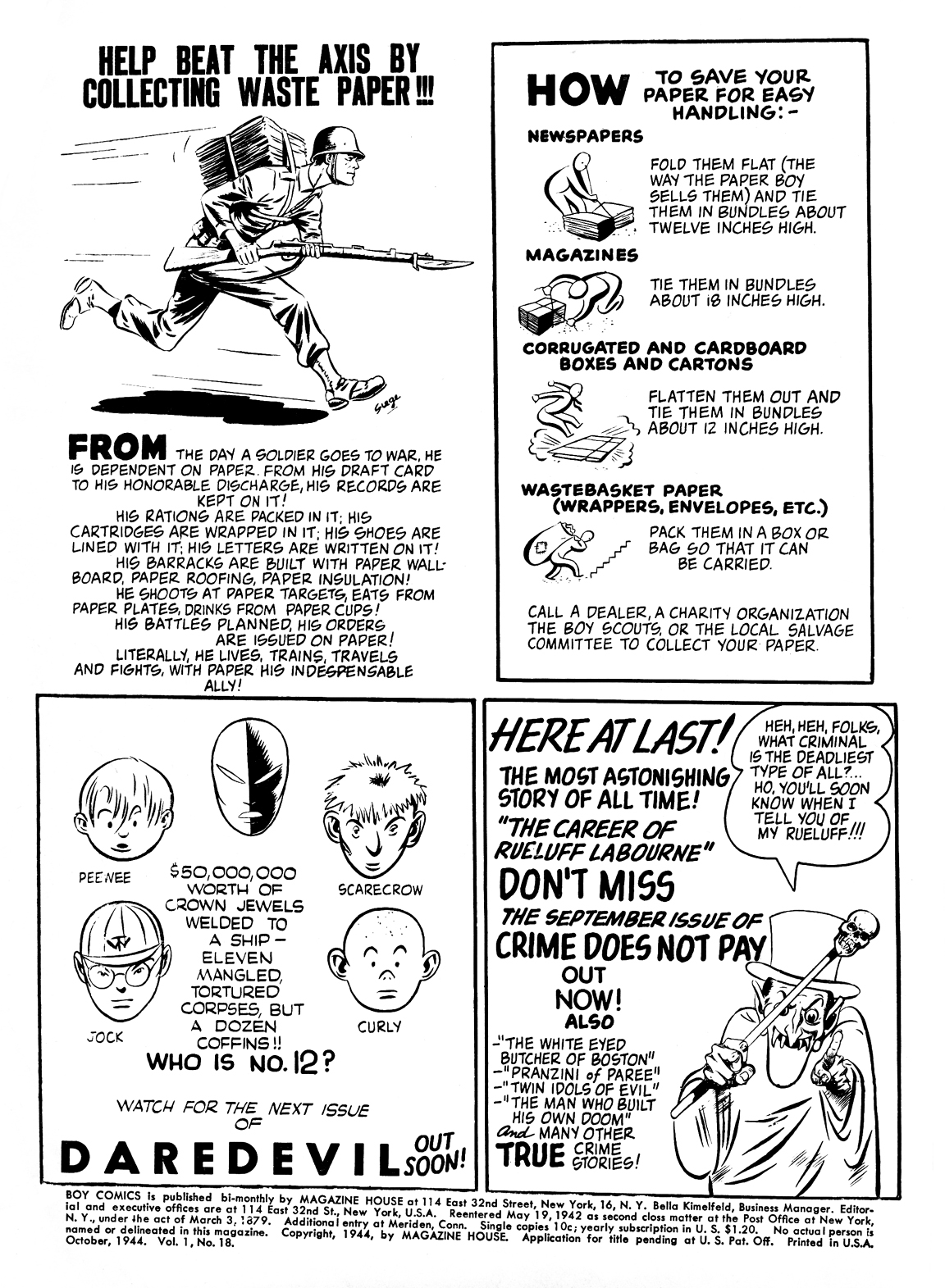 Read online Boy Comics comic -  Issue #18 - 2