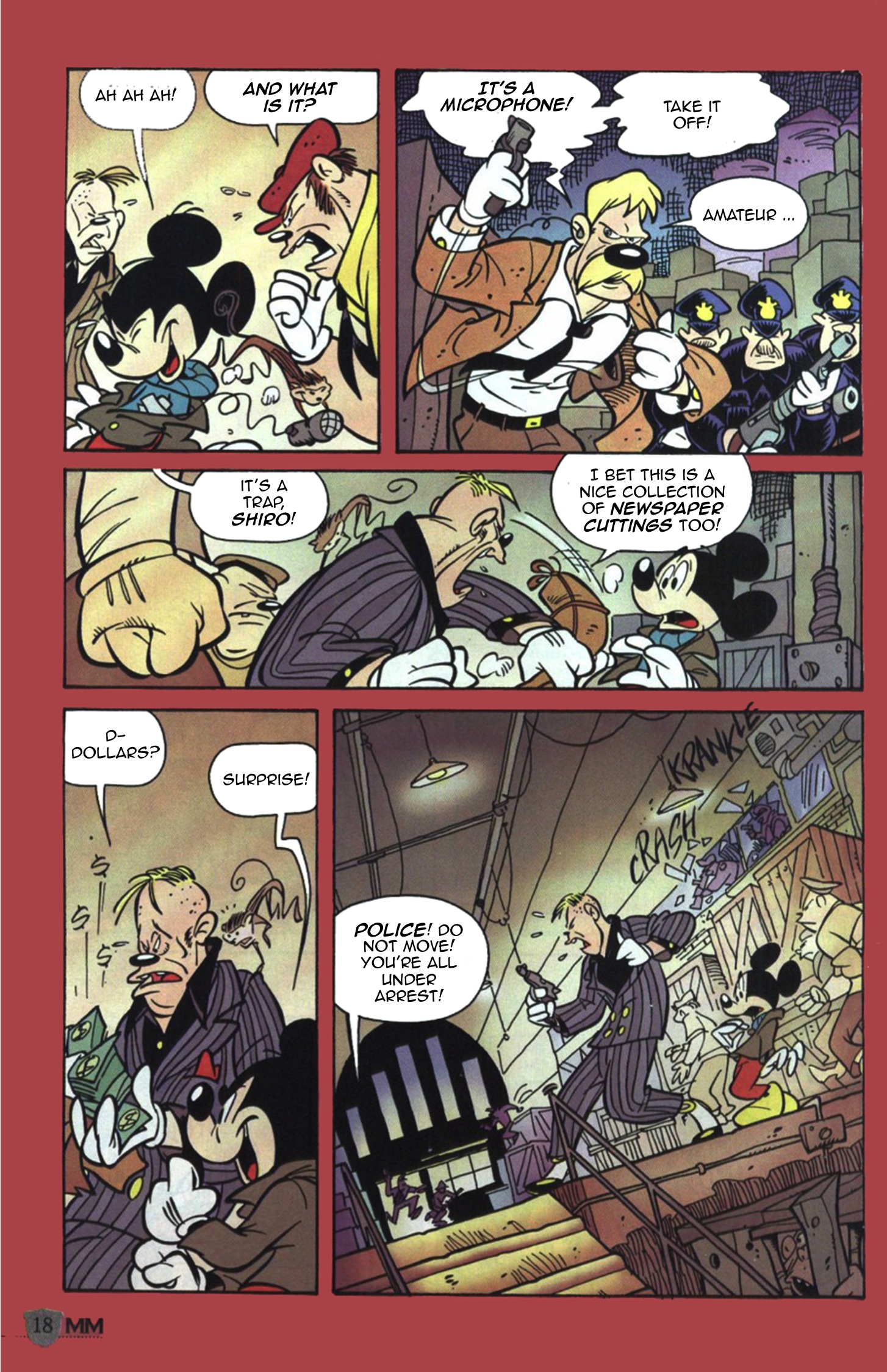 Read online Mickey Mouse Mystery Magazine comic -  Issue #2 - 18