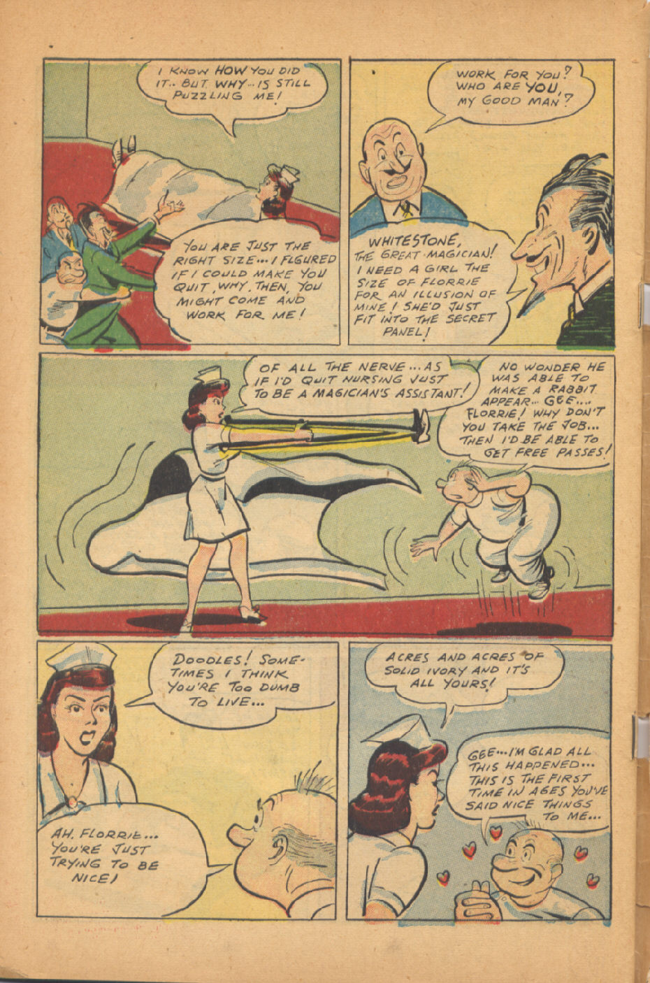 Read online Super-Magician Comics comic -  Issue #47 - 50