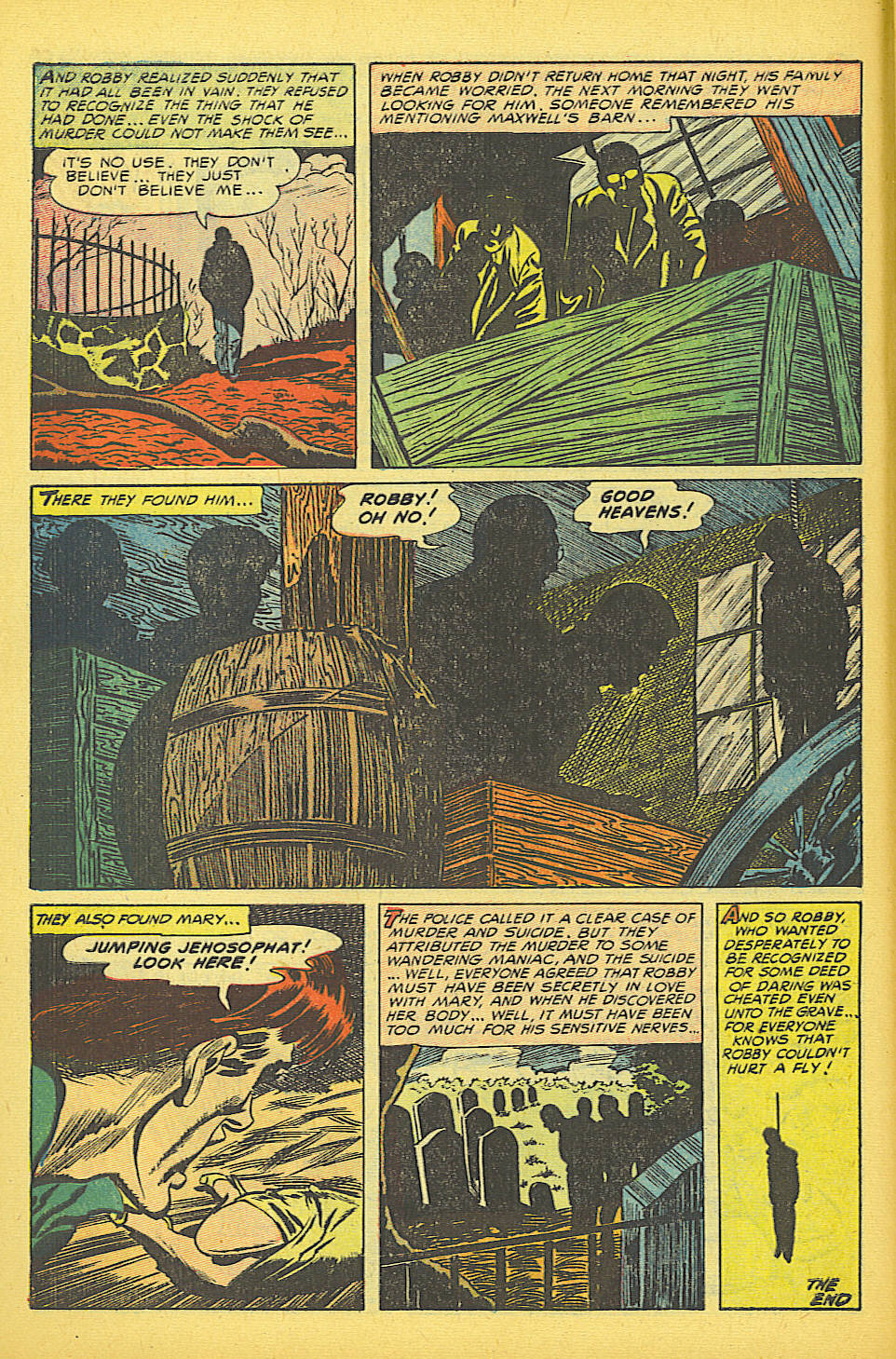 Read online Weird Mysteries (1952) comic -  Issue #8 - 8