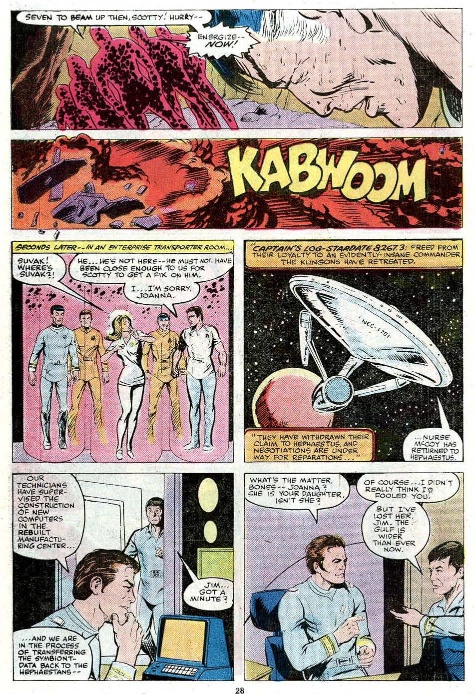 Read online Star Trek (1980) comic -  Issue #13 - 29