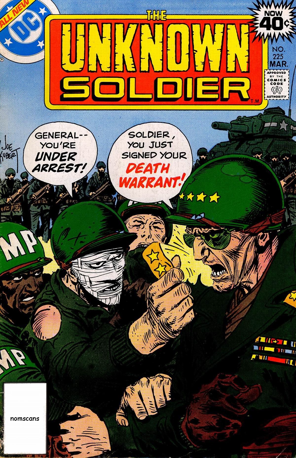 Read online Unknown Soldier (1977) comic -  Issue #225 - 1