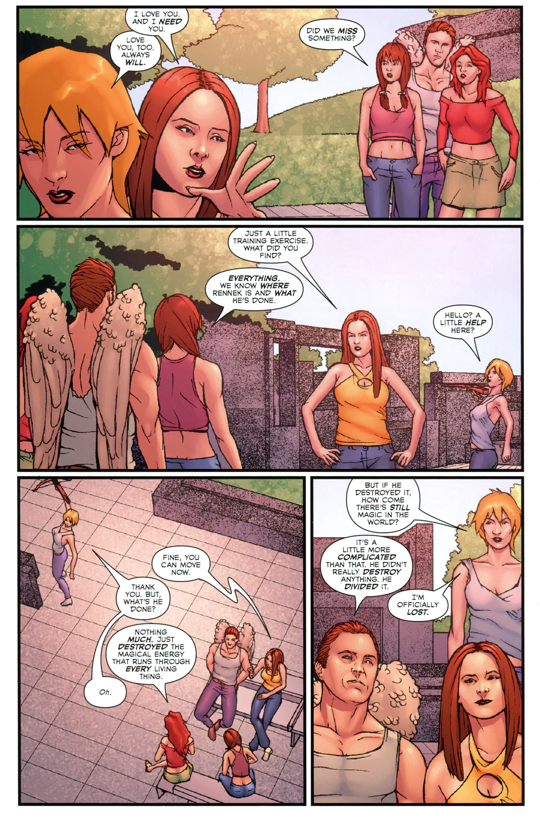 Read online Charmed comic -  Issue #23 - 16