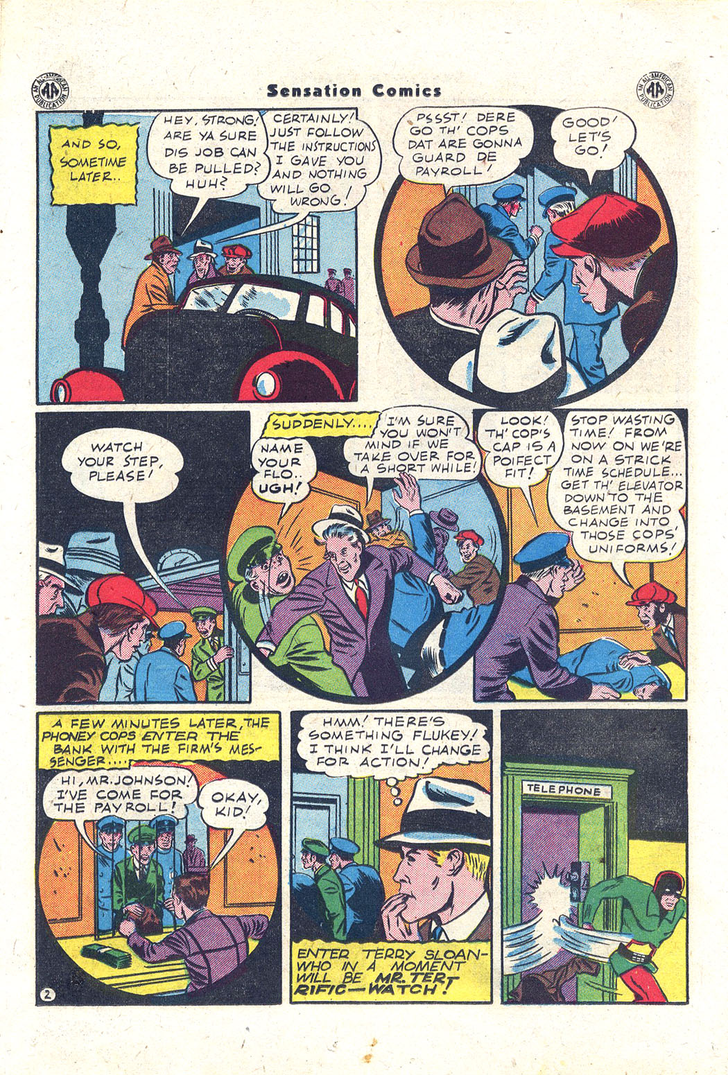 Read online Sensation (Mystery) Comics comic -  Issue #43 - 35