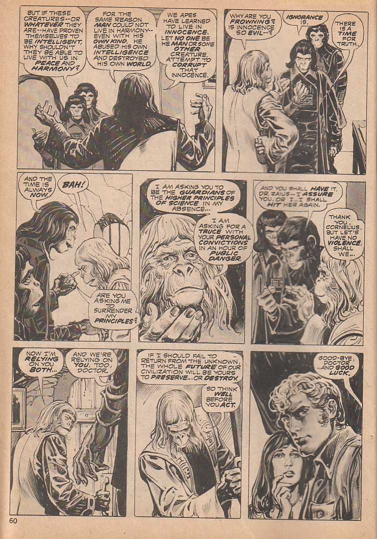 Read online Planet of the Apes comic -  Issue #7 - 60