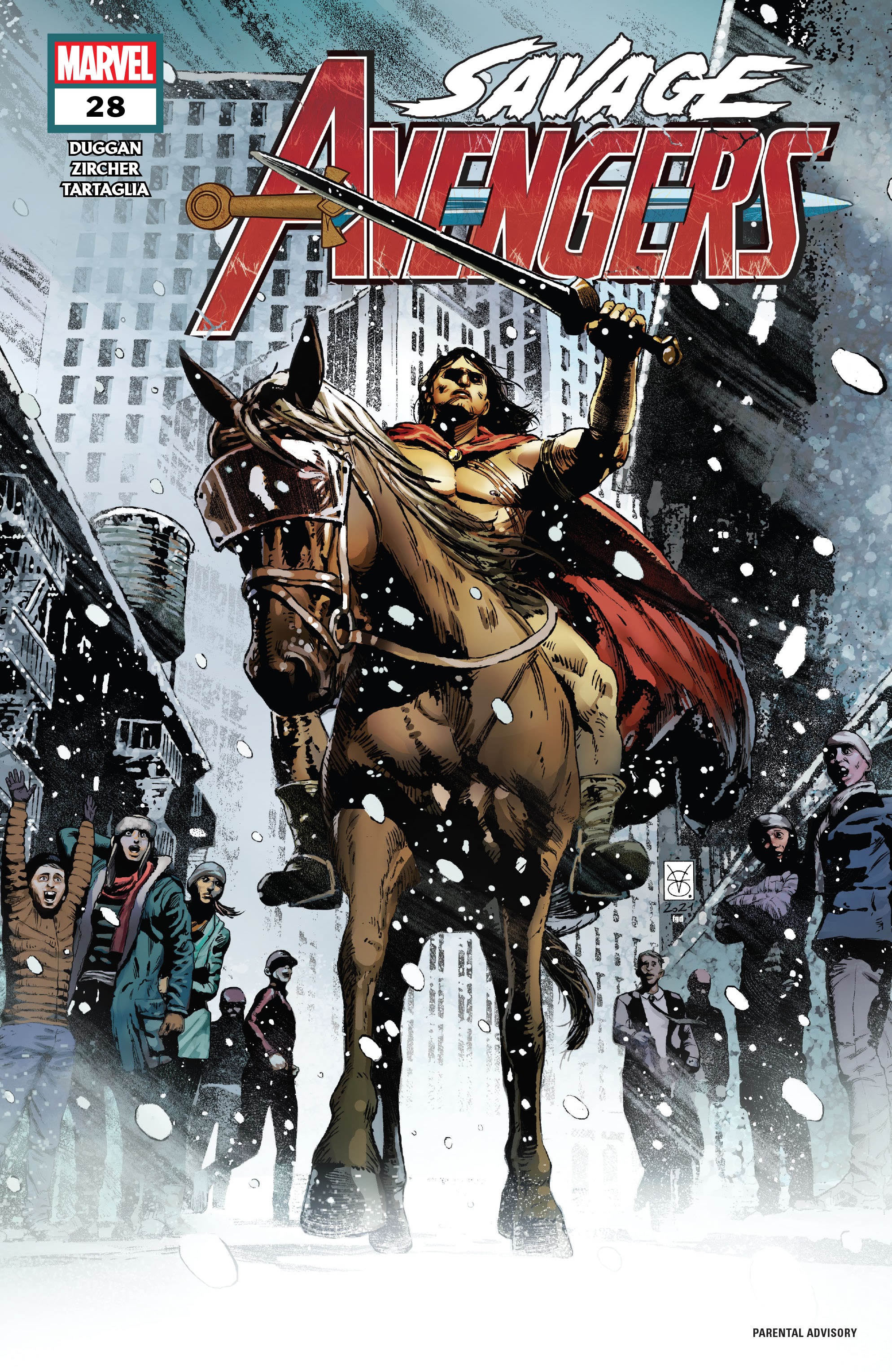 Read online Savage Avengers comic -  Issue #28 - 1